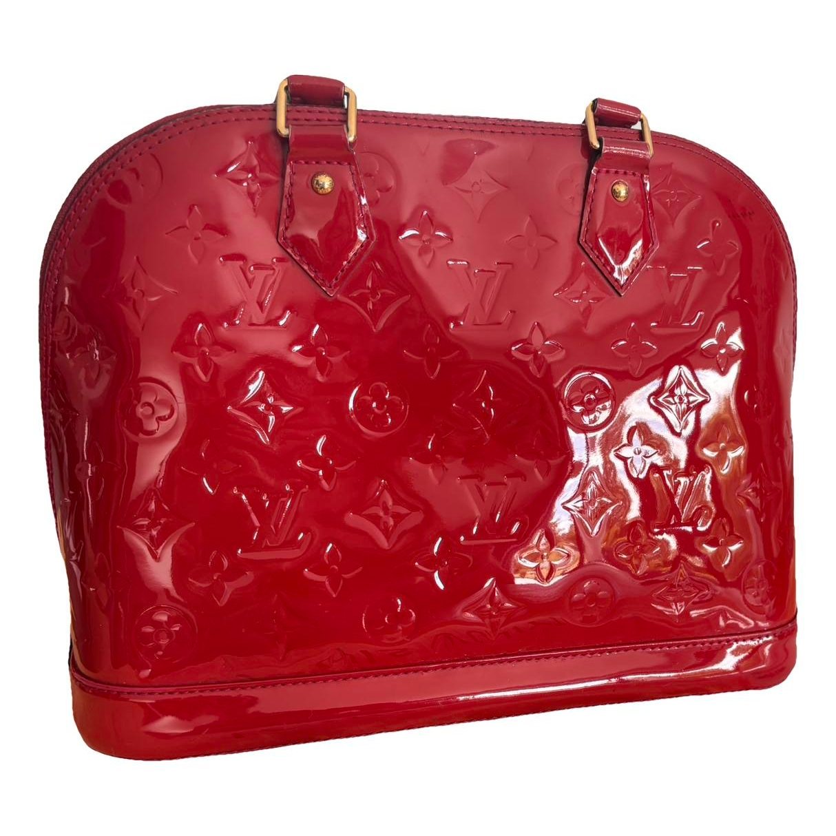 Alma patent leather handbag