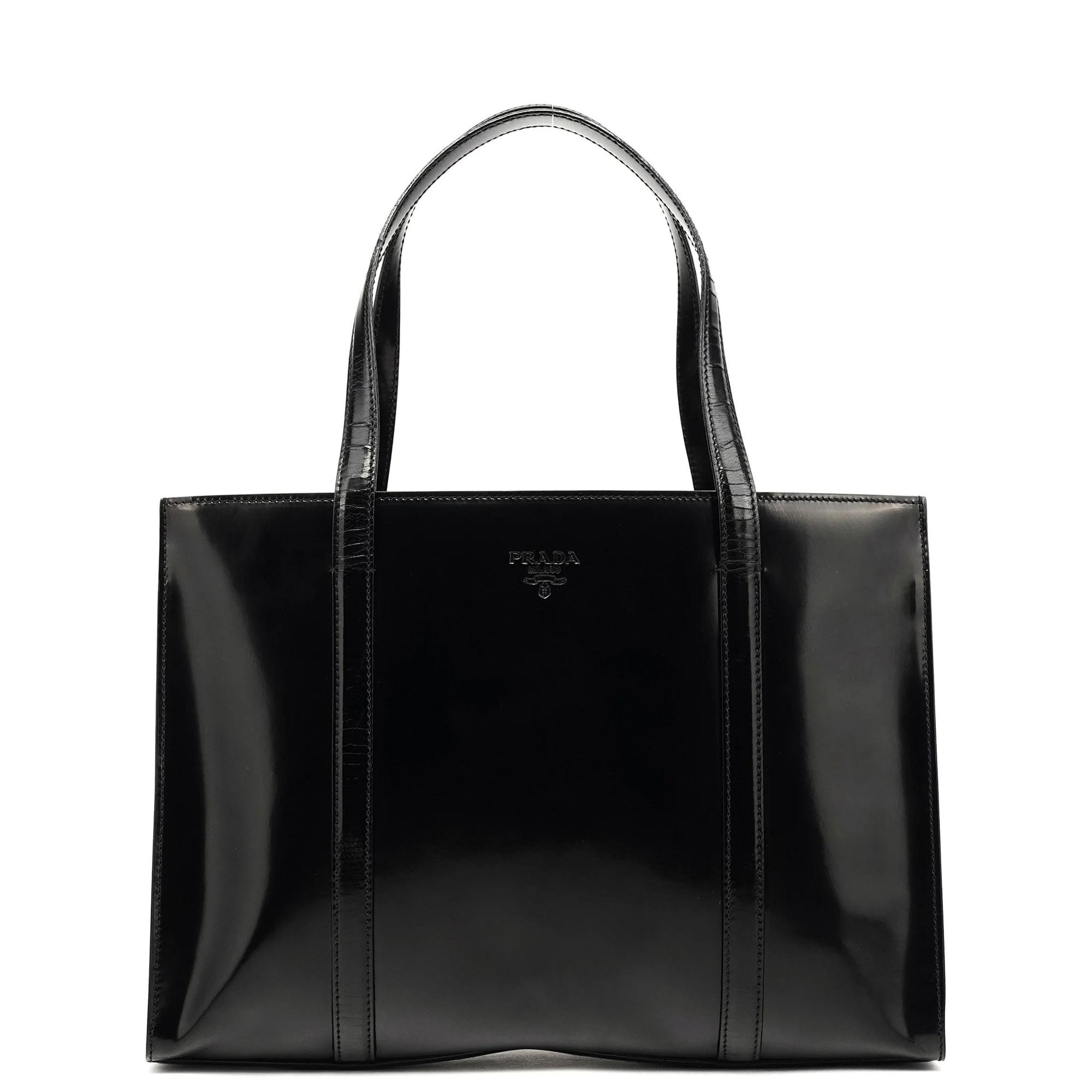 Re-Edition 1995 patent leather tote