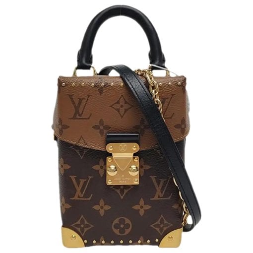 Camera Box leather handbag