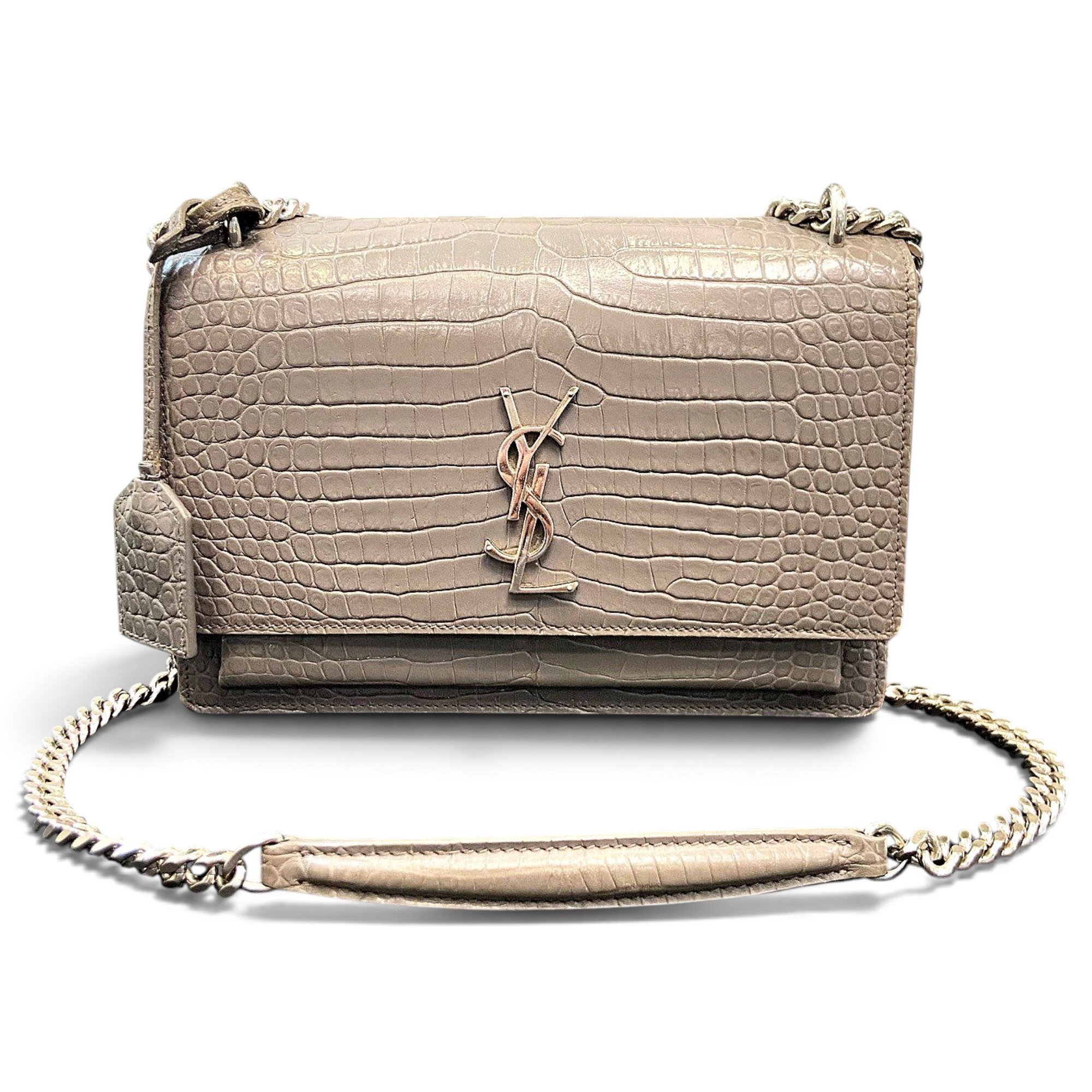 Sunset leather handbag