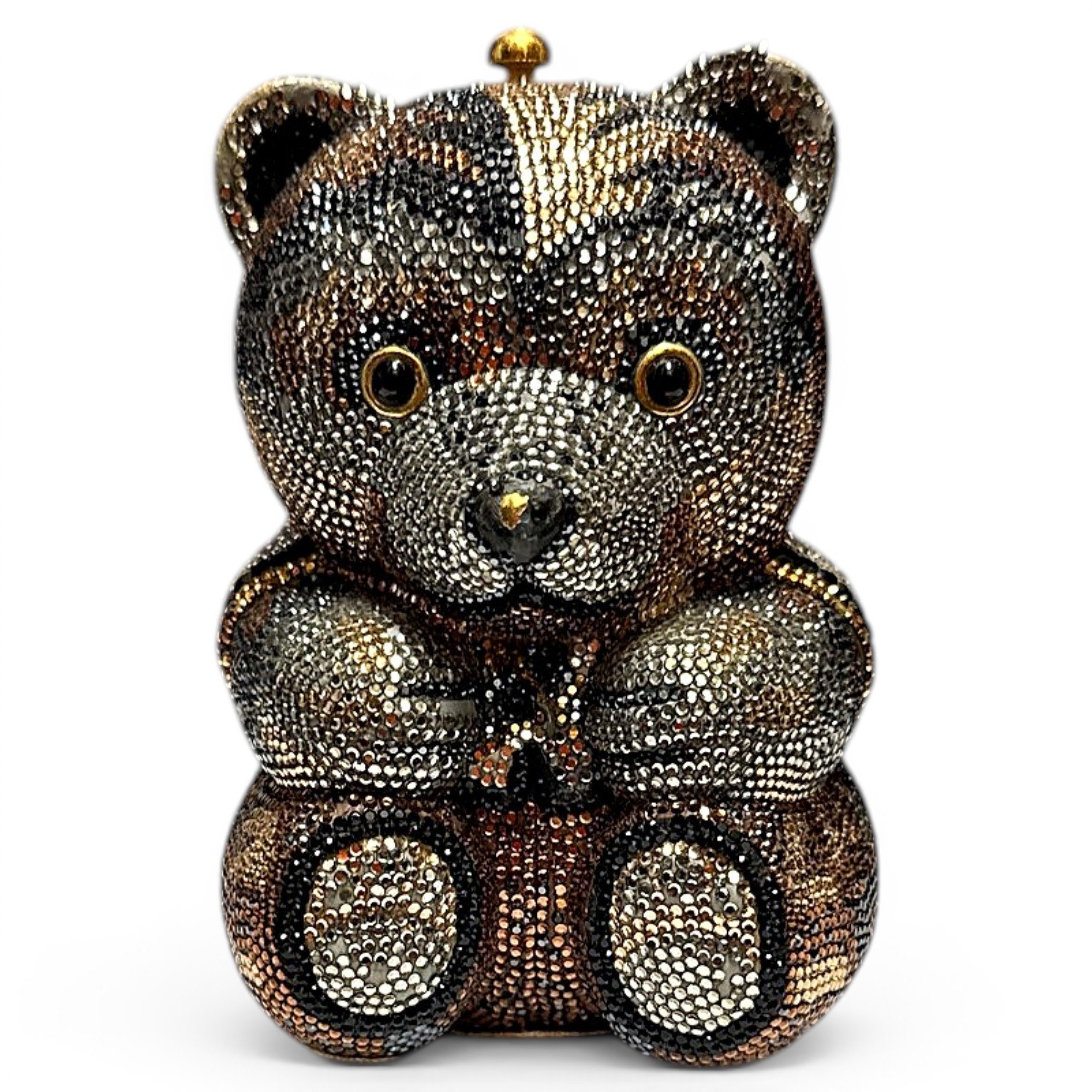 Glitter clutch bag