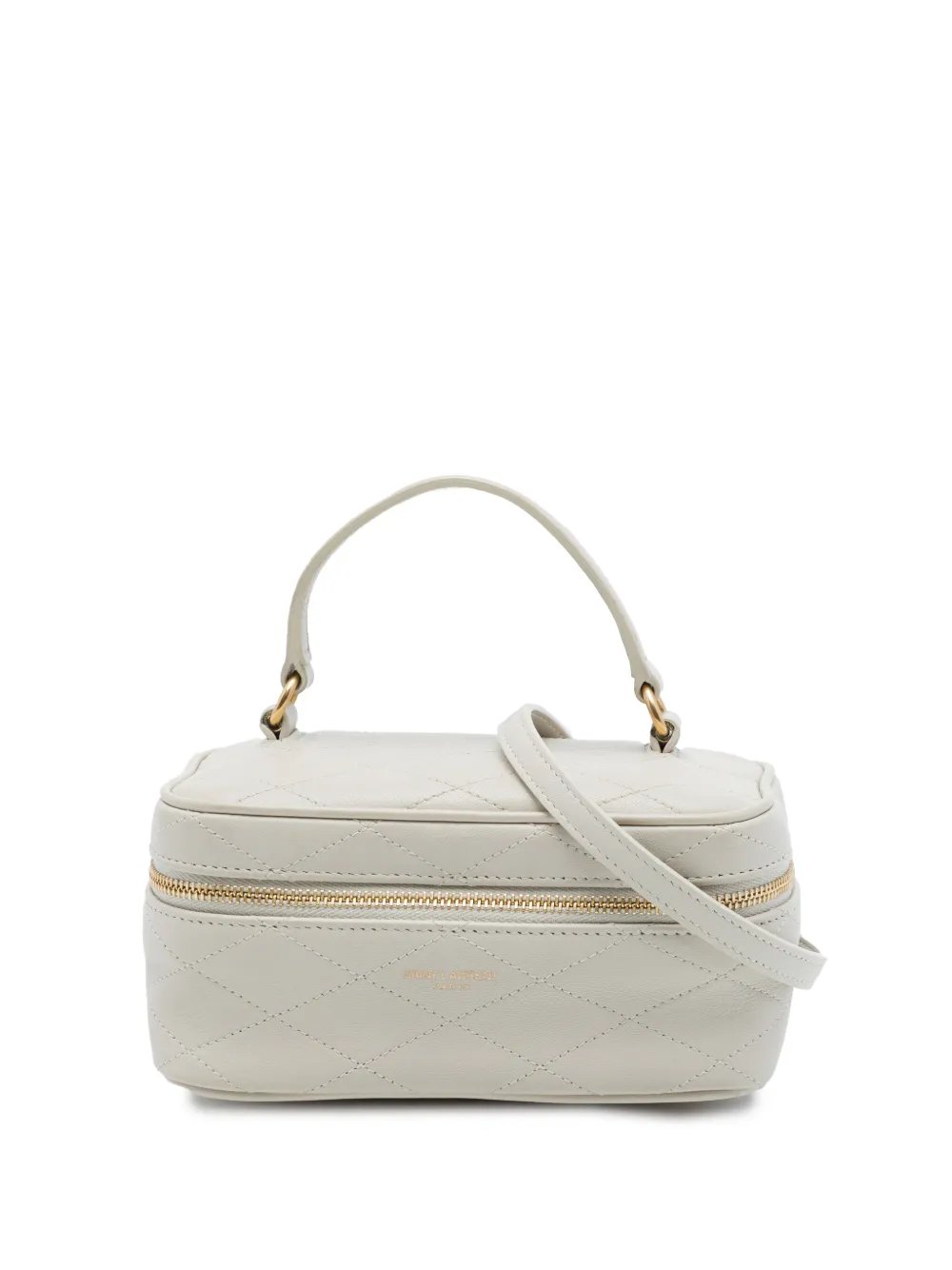 2021 Mini Quilted Lambskin Gaby Vanity Bag satchel