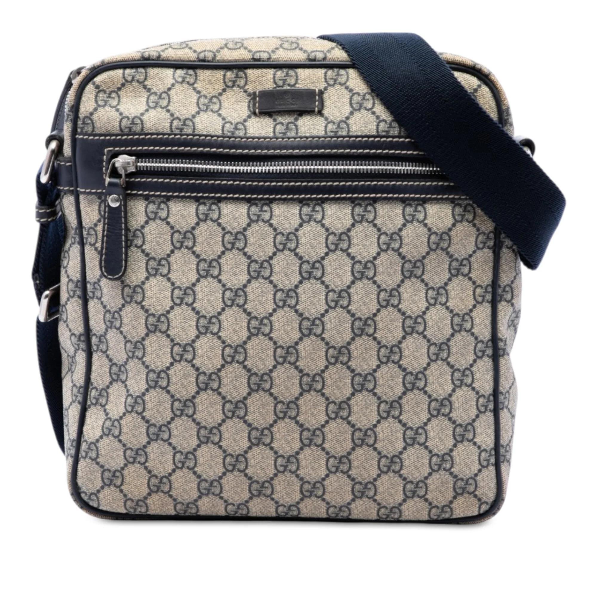 Gucci B leather crossbody bag