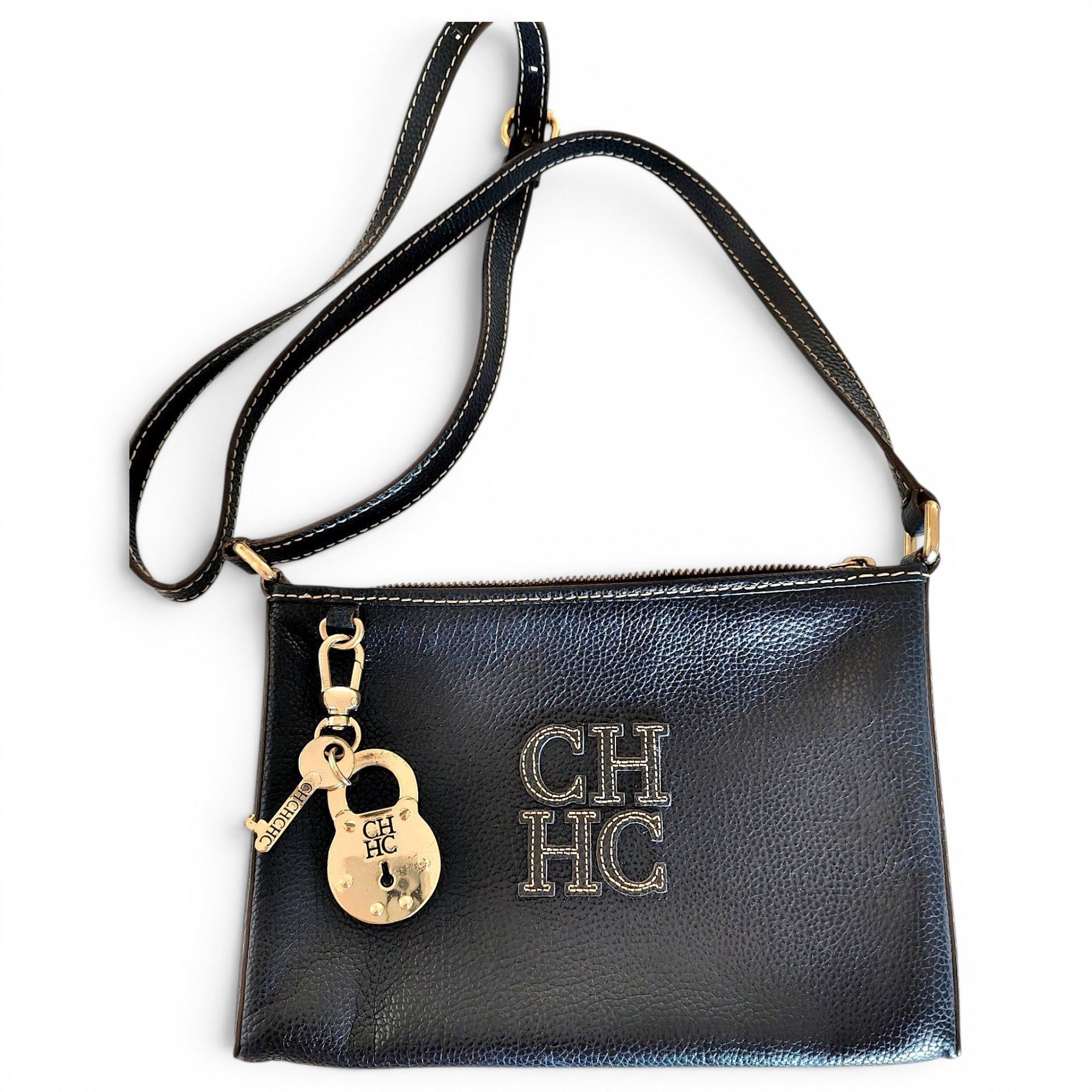 Leather crossbody bag