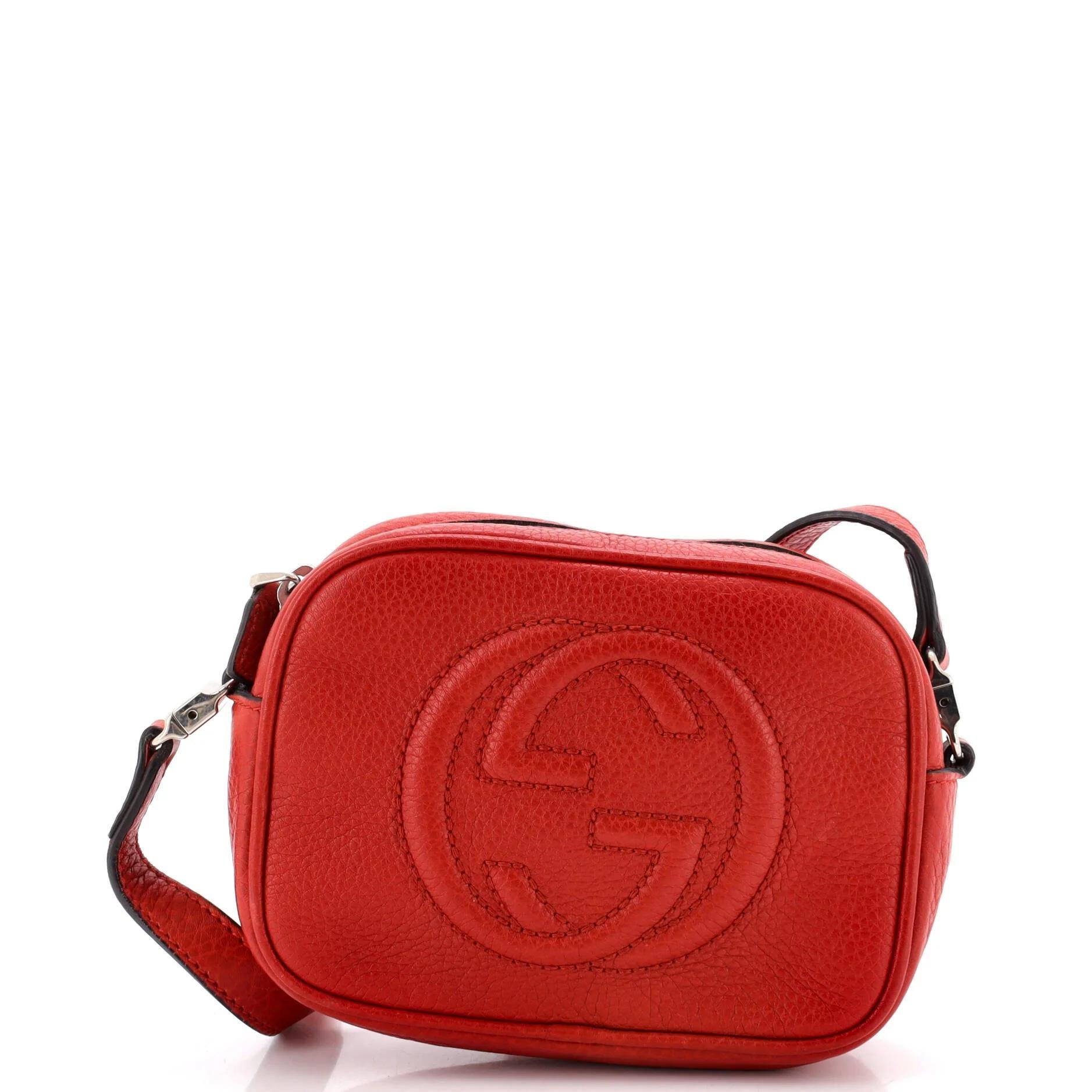 Leather crossbody bag