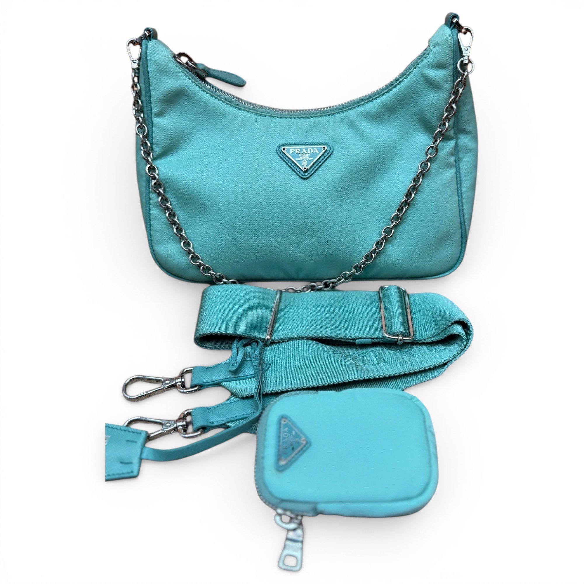 Re-edition cloth handbag
