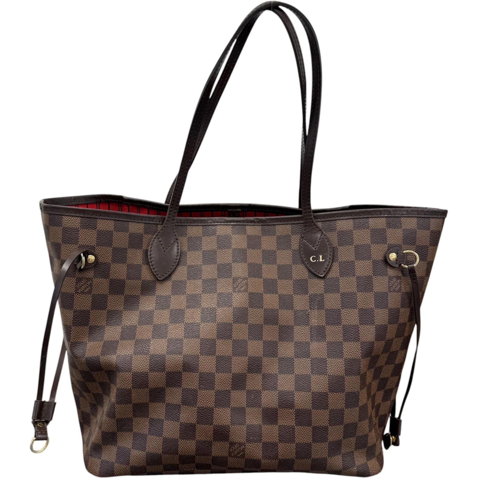 Neverfull leather handbag