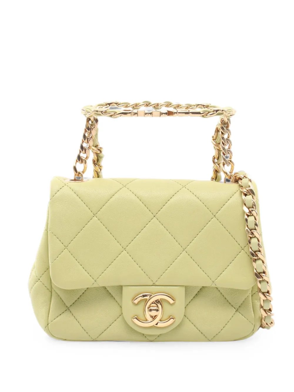 mini Matelassé leather cross body bag