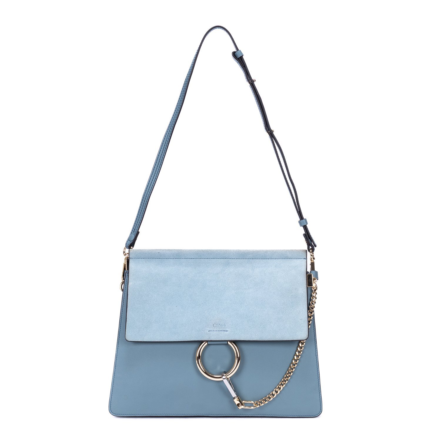 Faye leather handbag