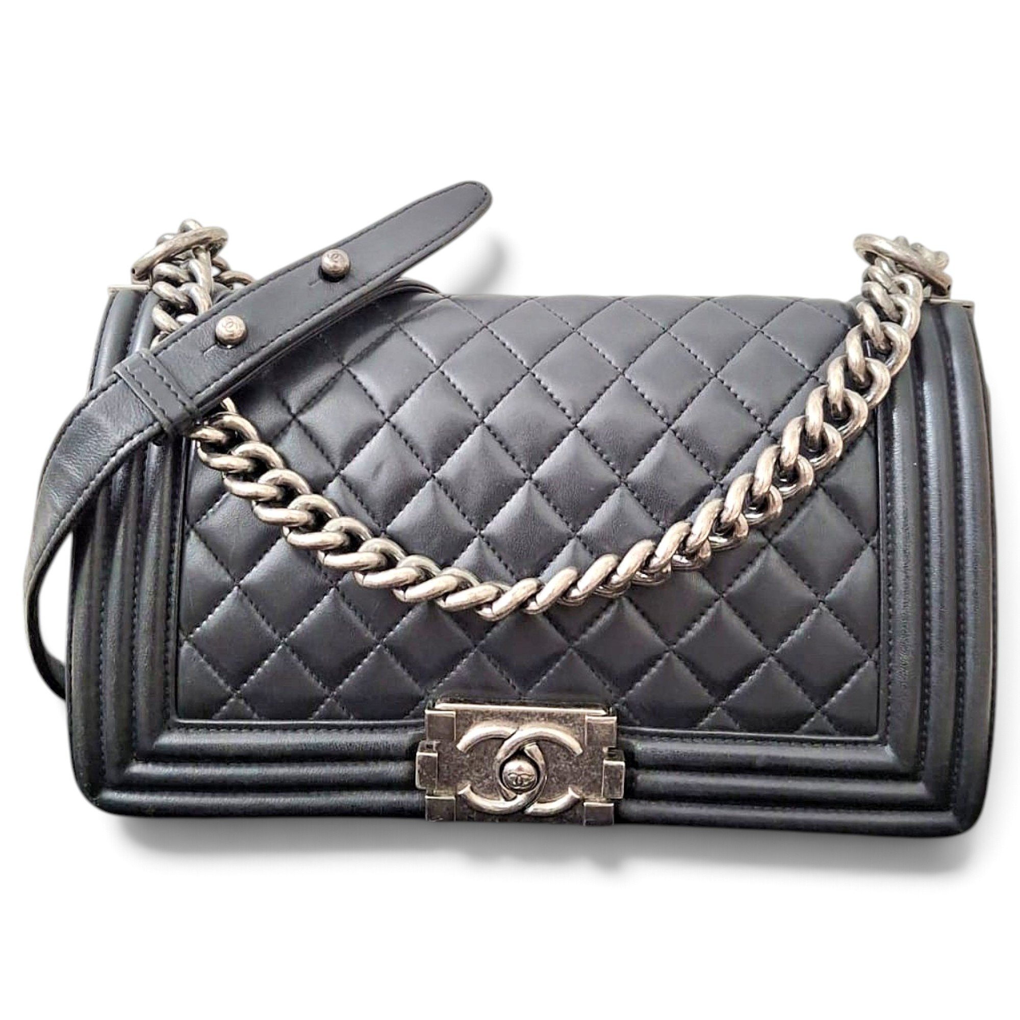 Boy leather handbag