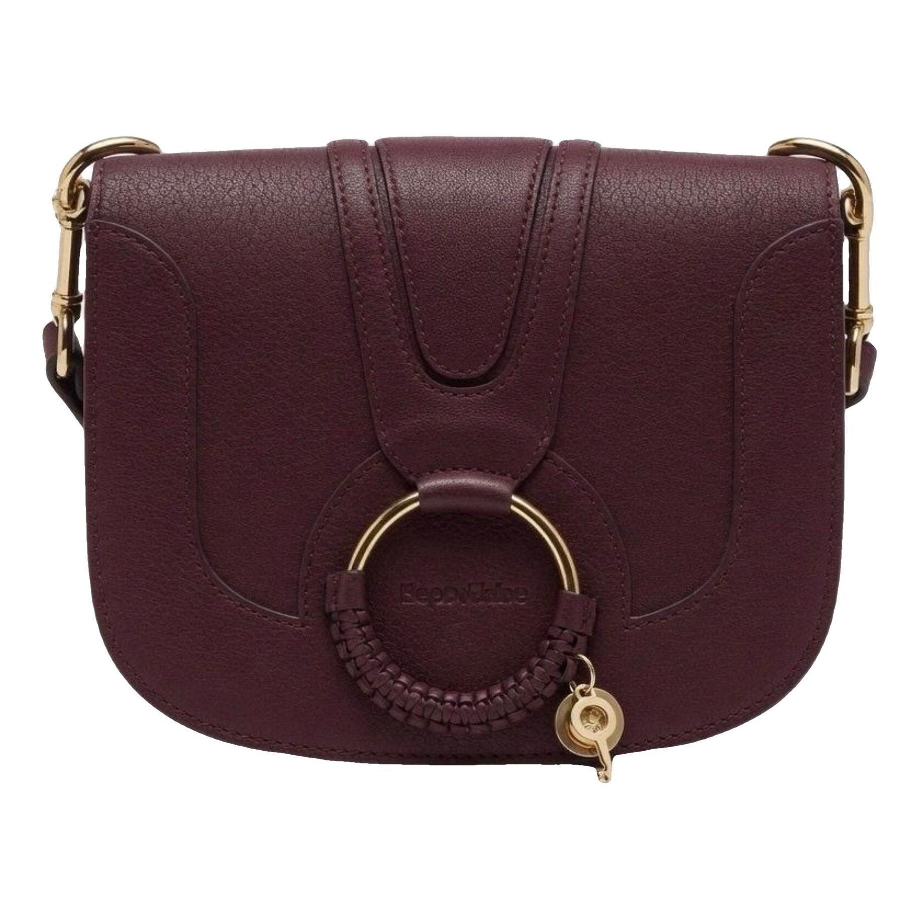Leather crossbody bag