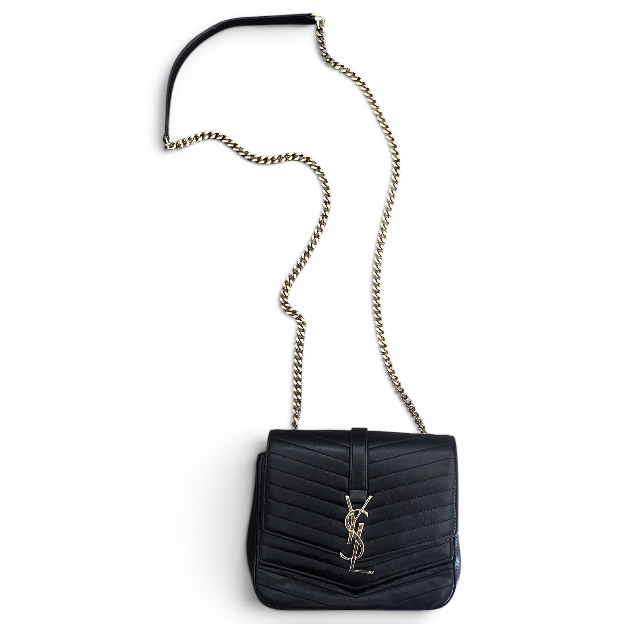 Leather crossbody bag