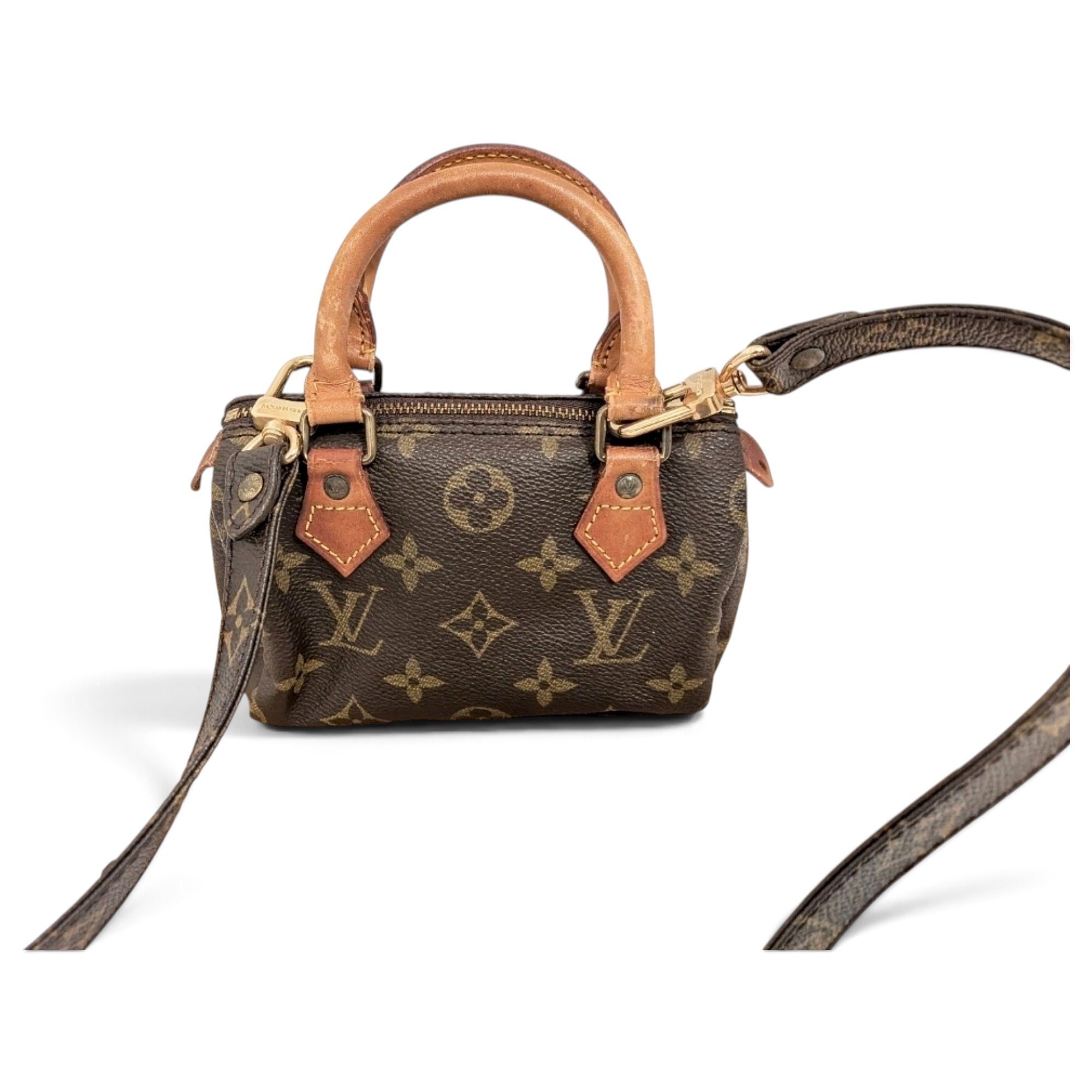 Nano Speedy / Mini HL leather mini bag