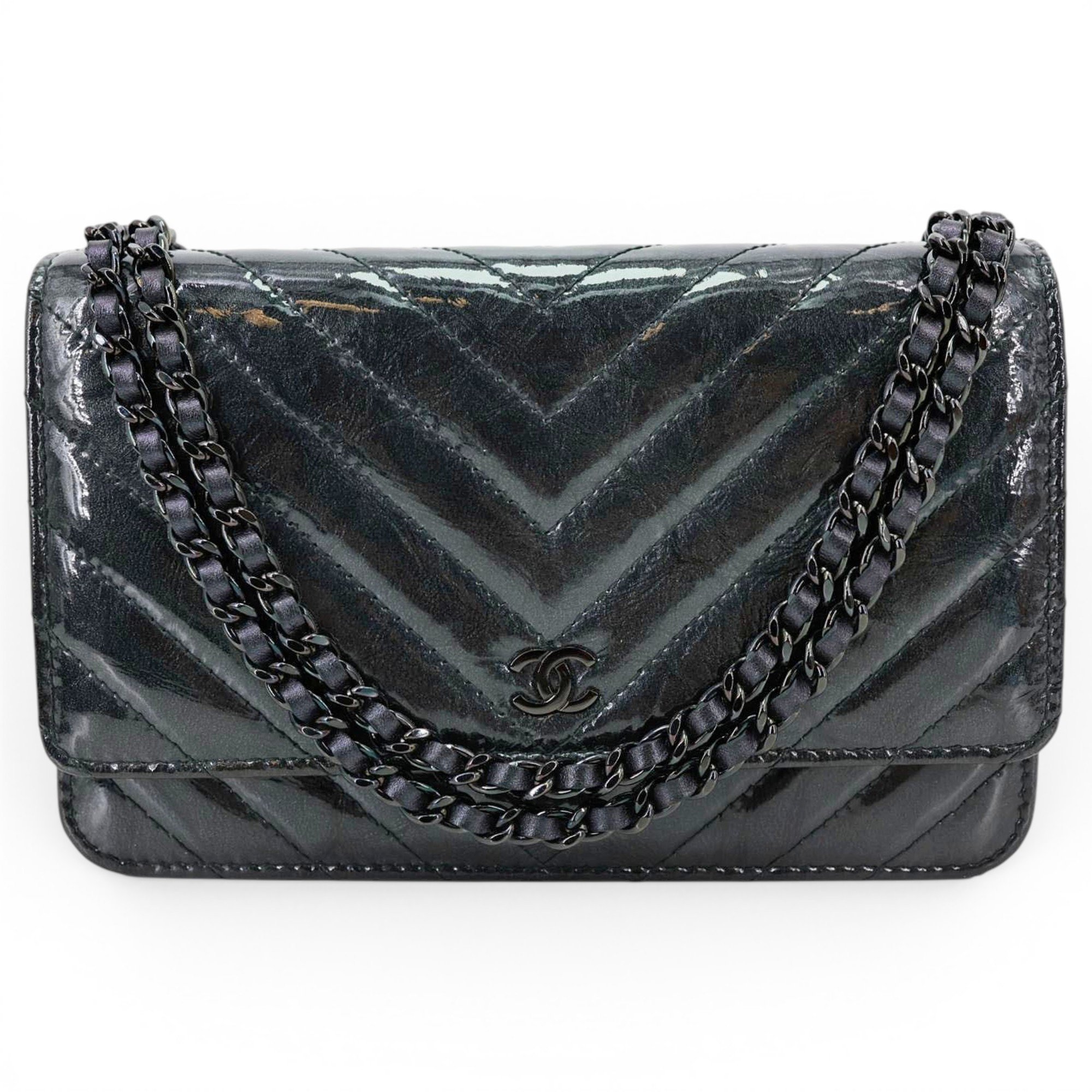 Leather crossbody bag