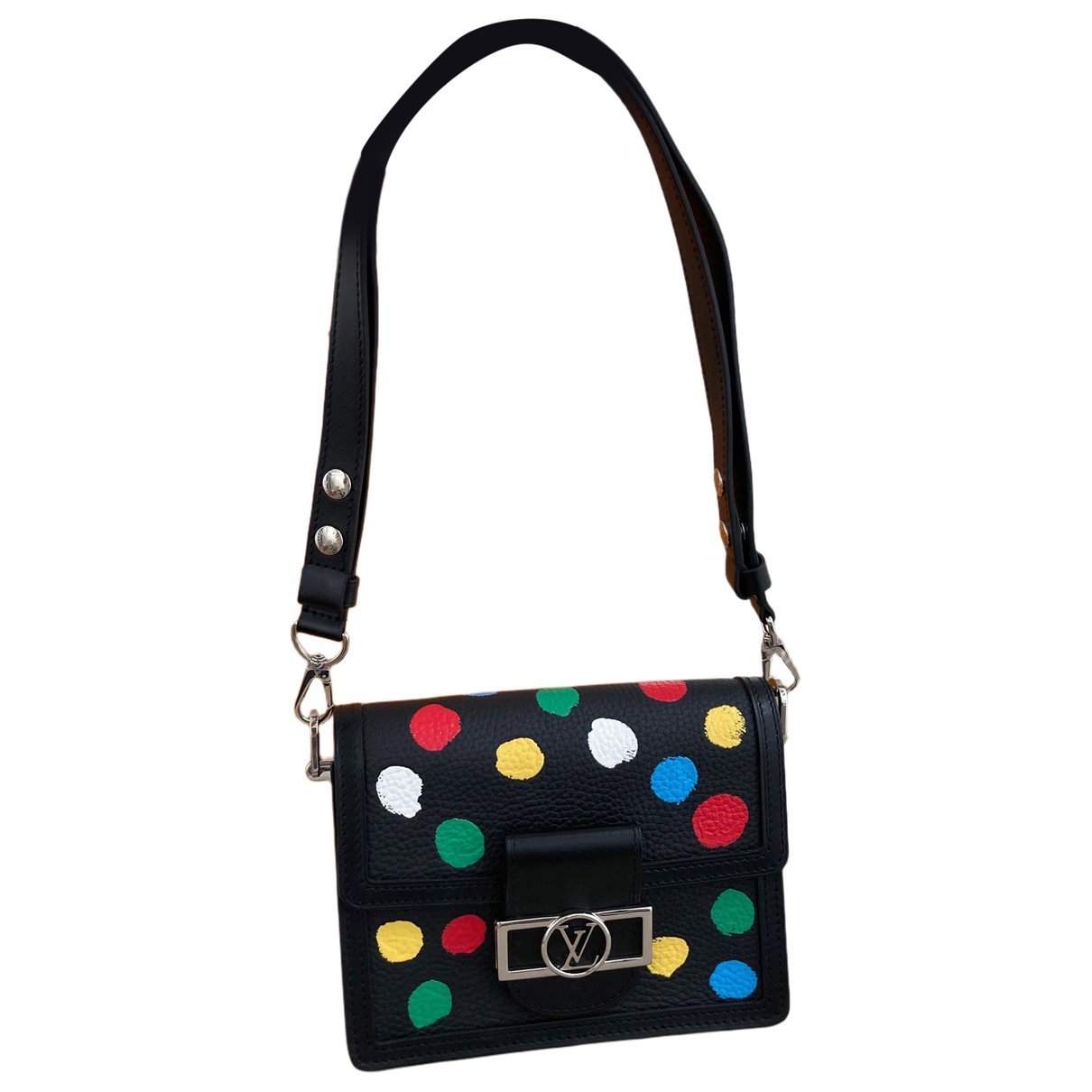 Dauphine leather handbag