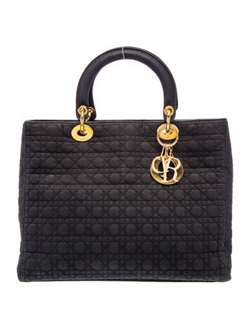 Cannage Lady Dior Large Vintage