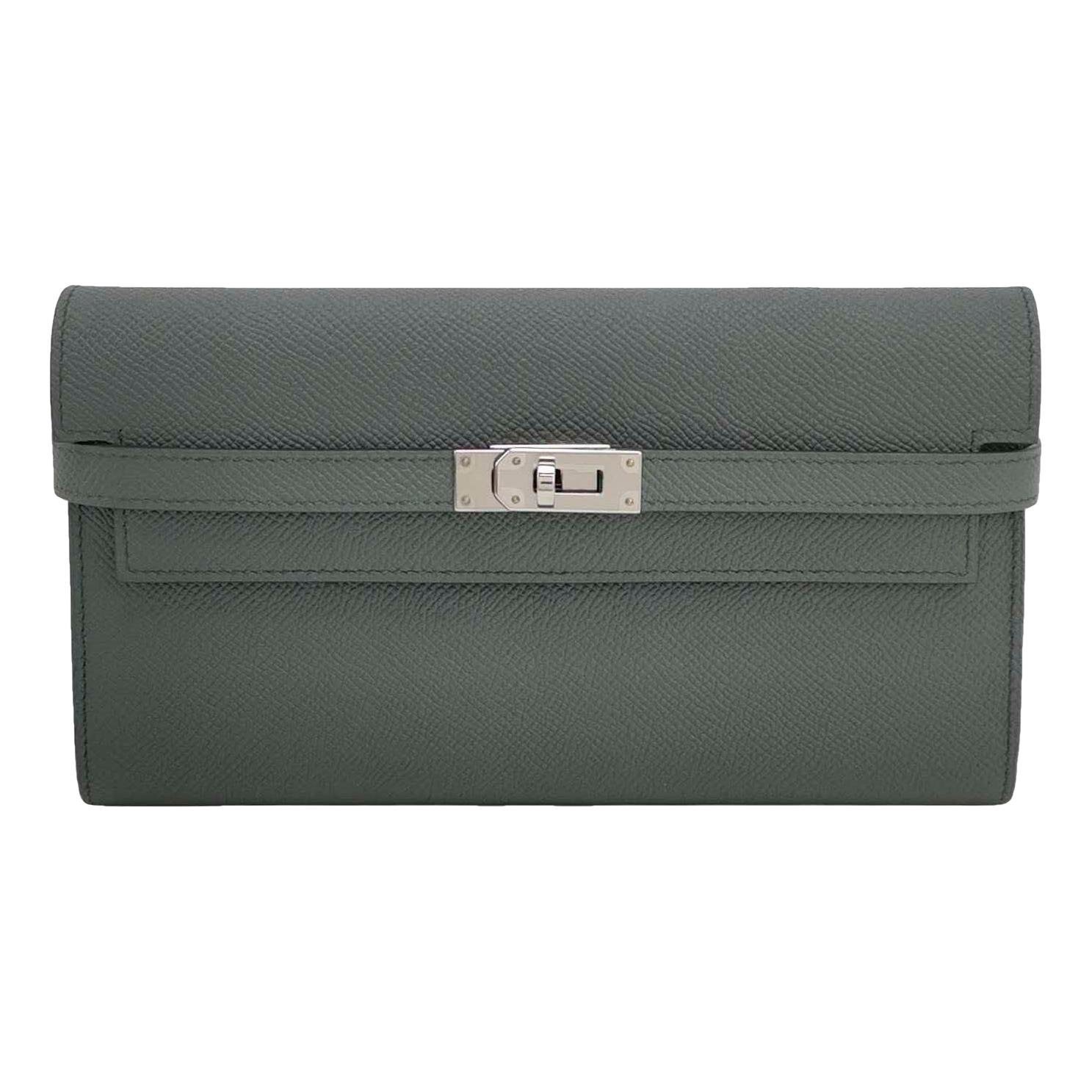 Kelly to go leather clutch bag