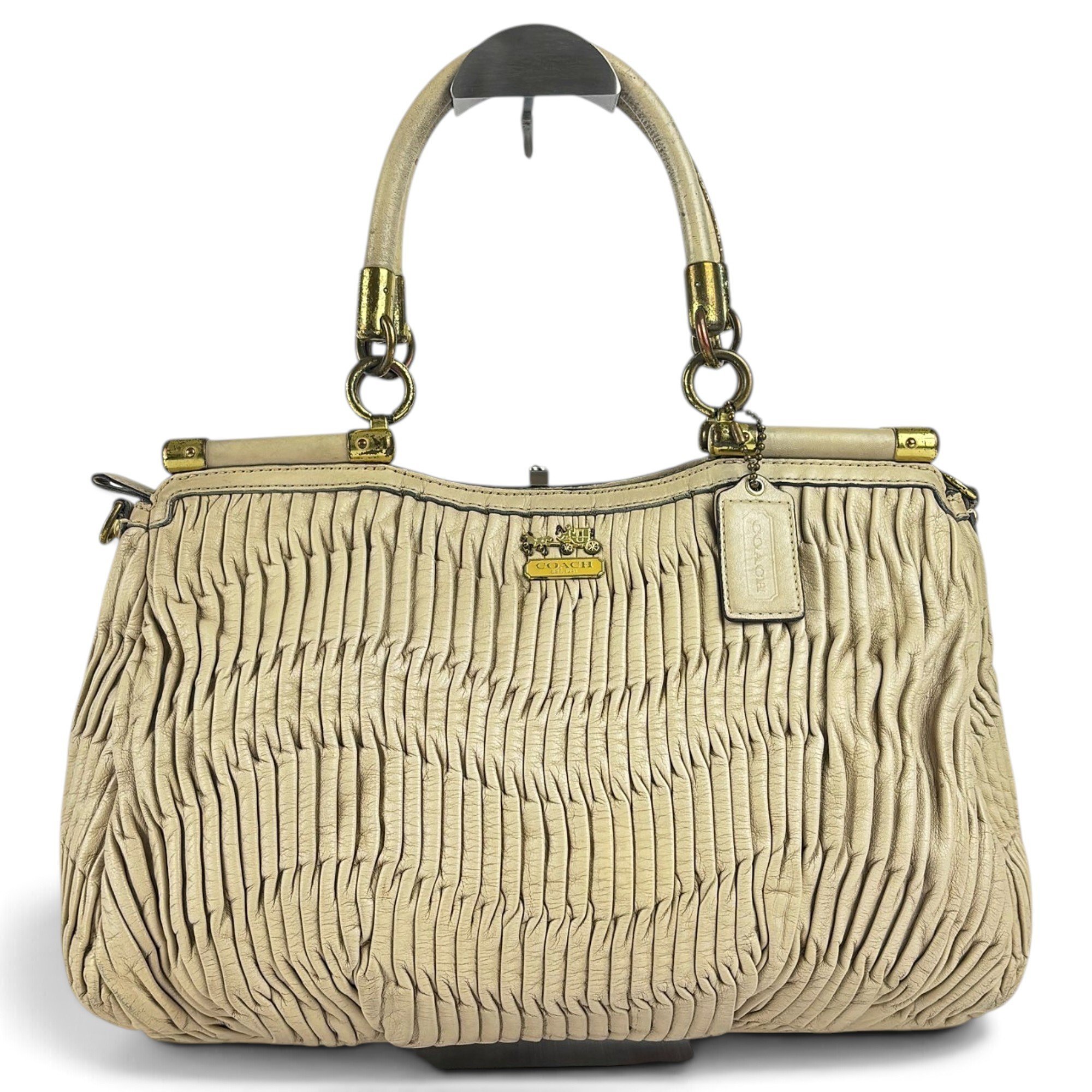 Leather satchel