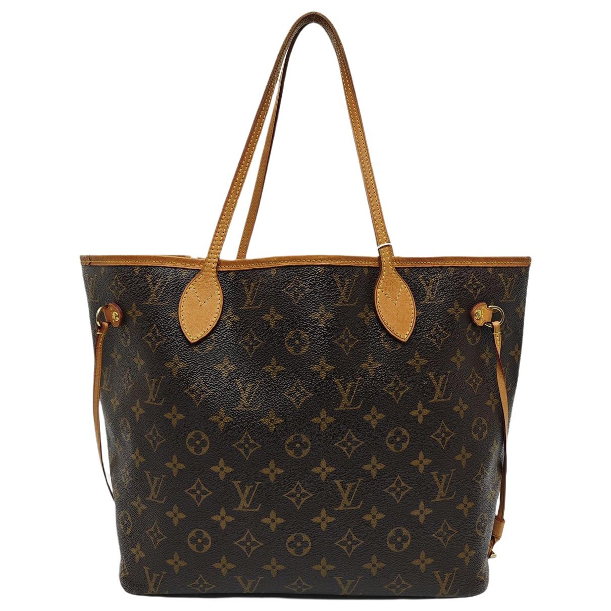 Louis Vuitton Neverfull leather handbag