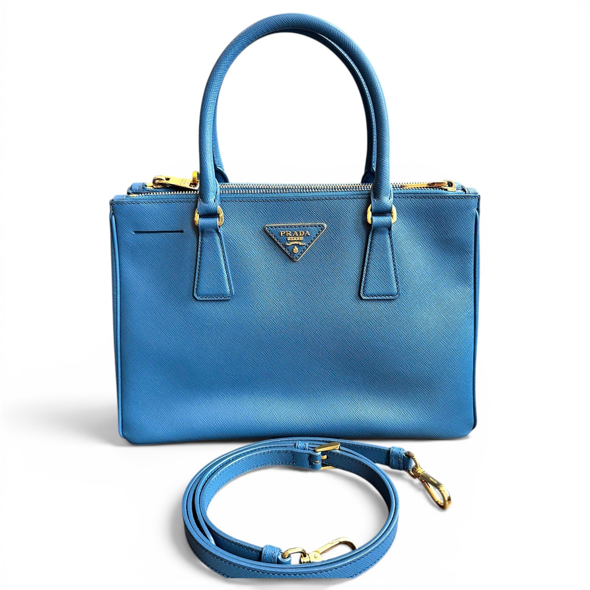 Galleria leather handbag
