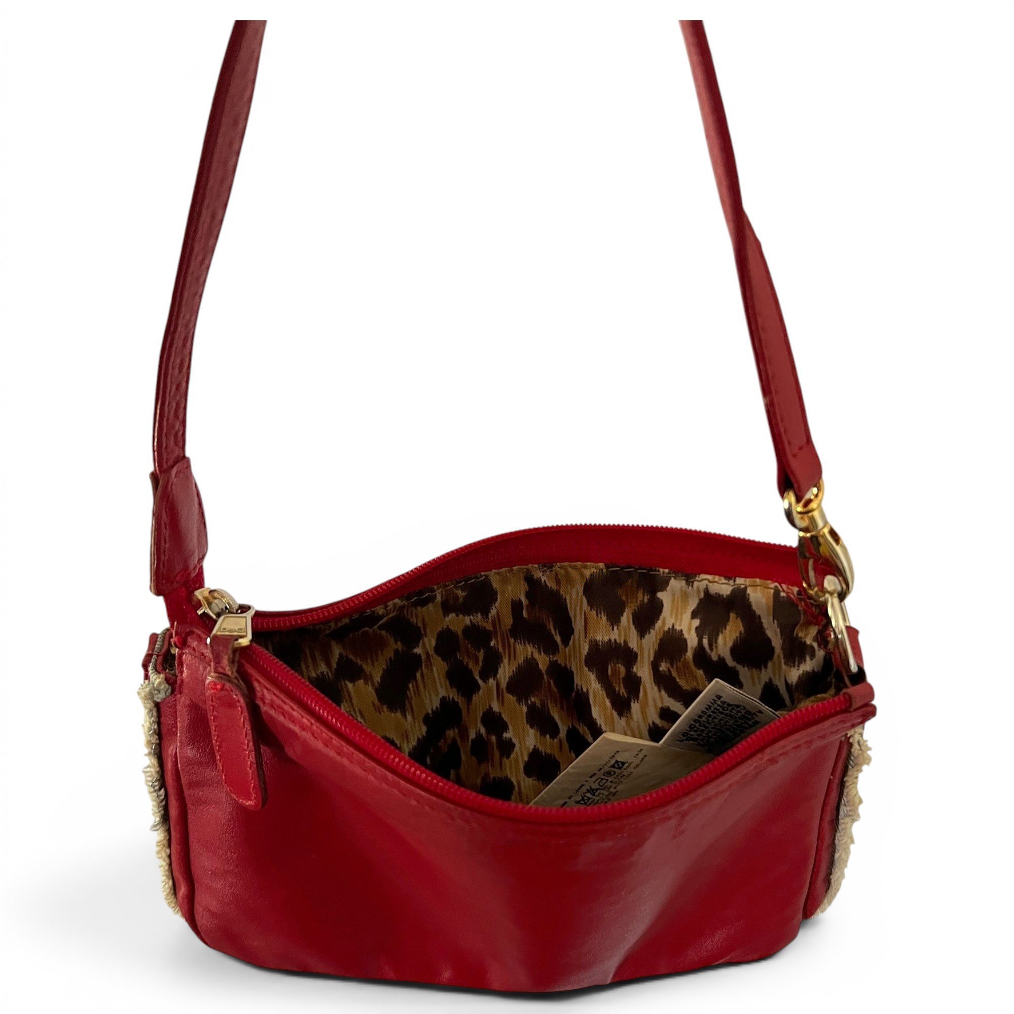 Leather mini bag
