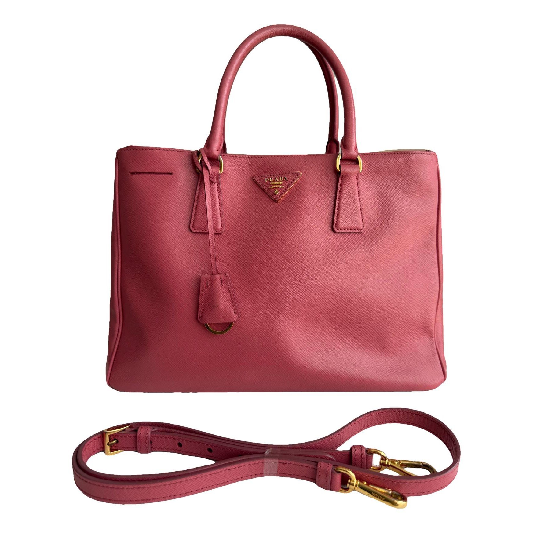 Galleria leather handbag