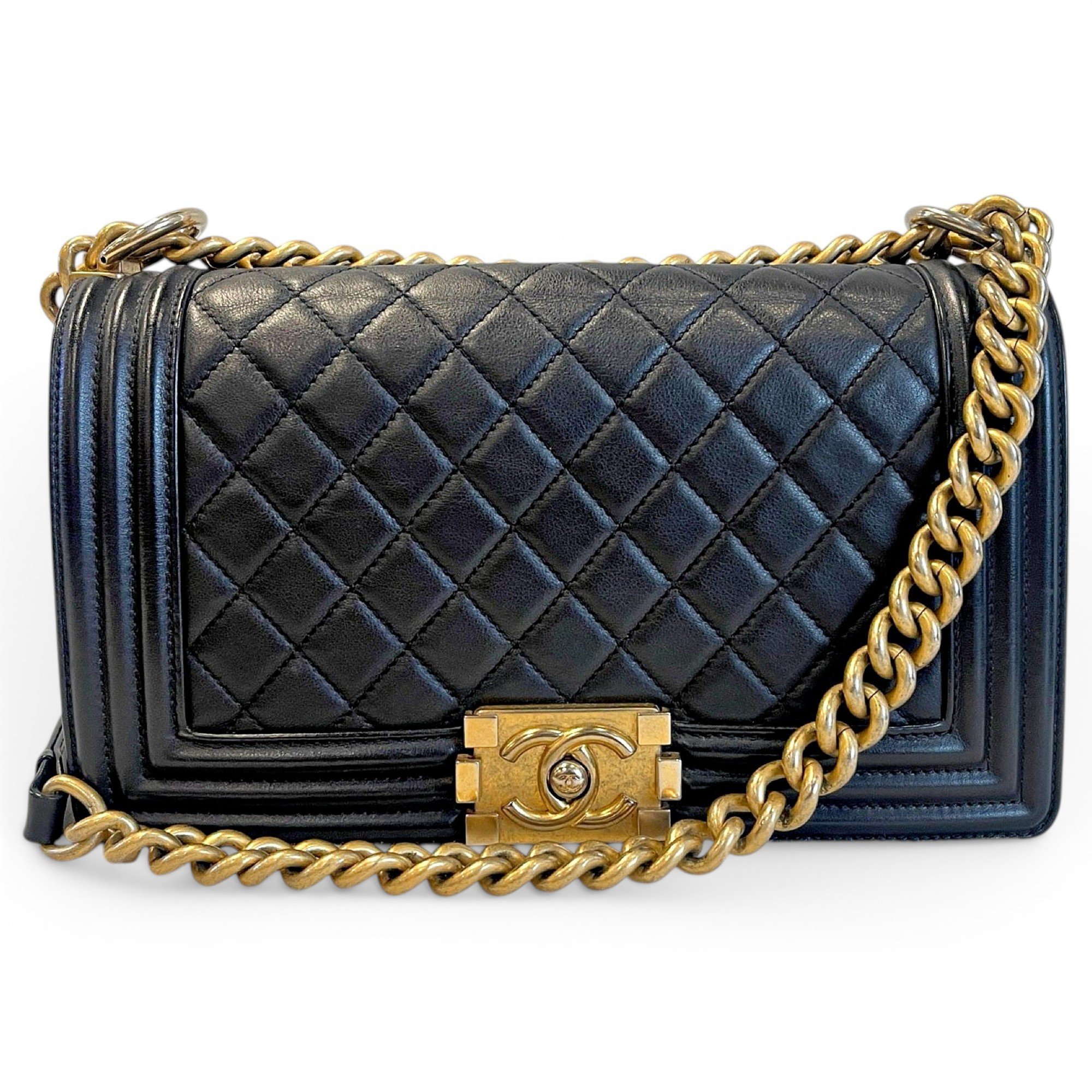Boy leather handbag