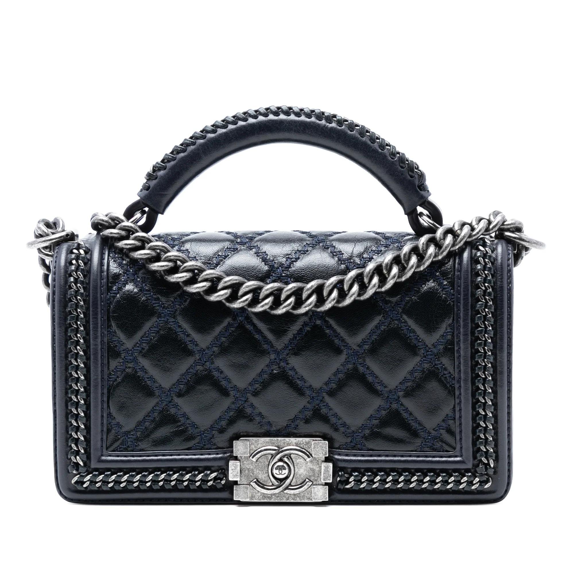 Chain Around leather handbag