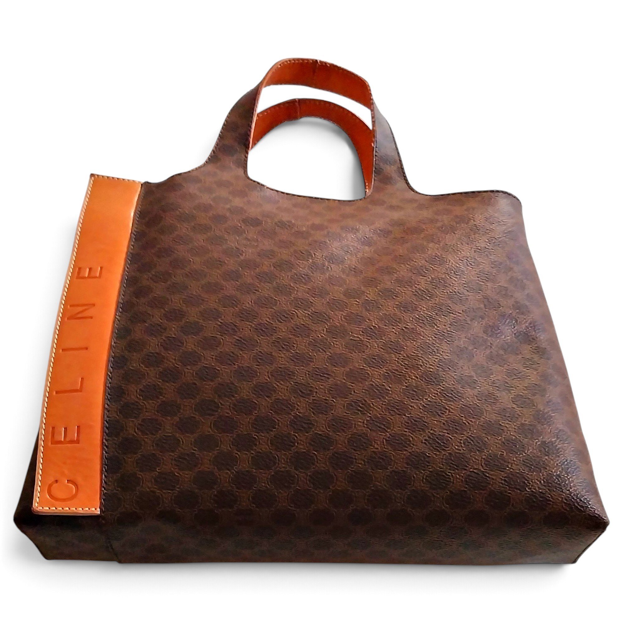 Leather tote