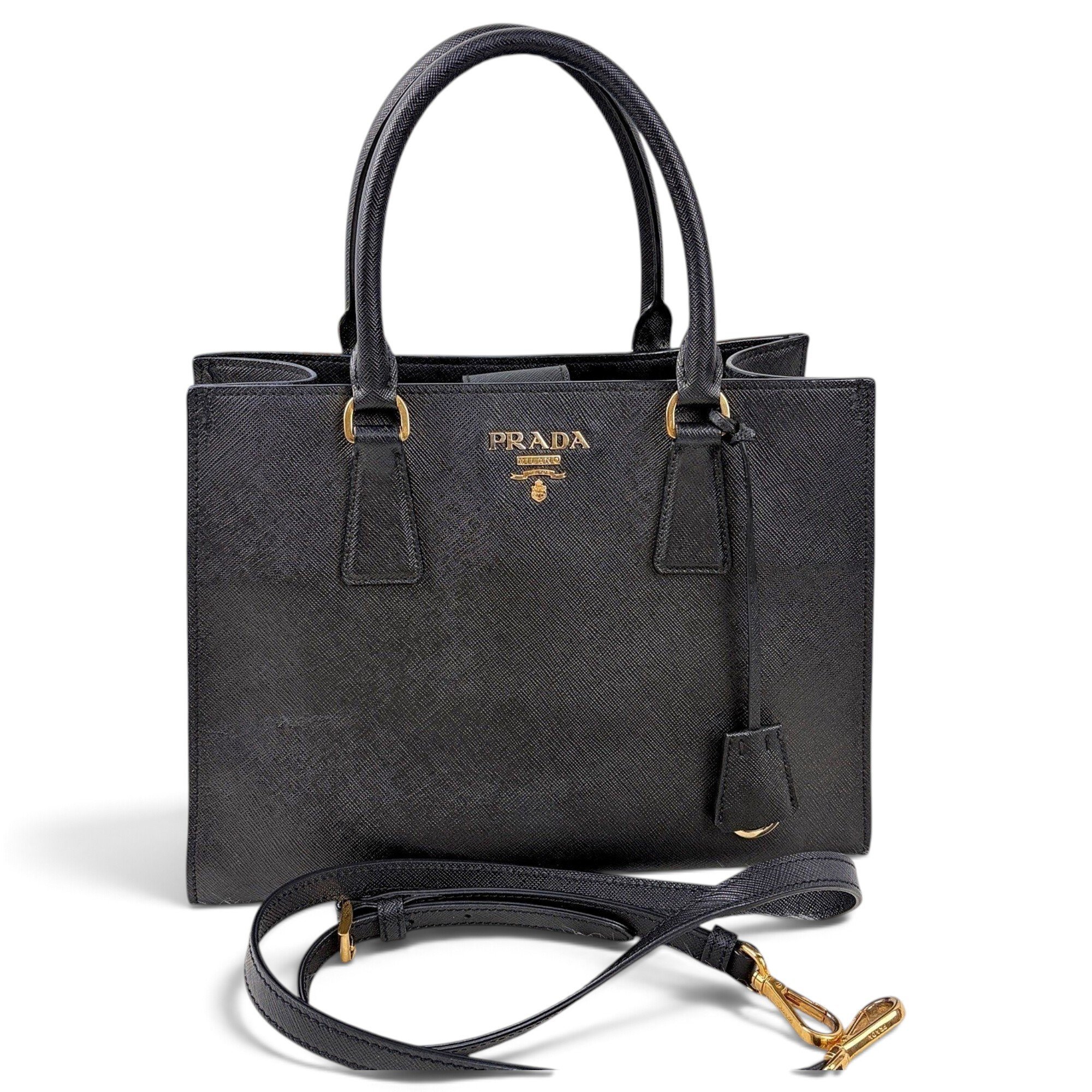Galleria leather handbag