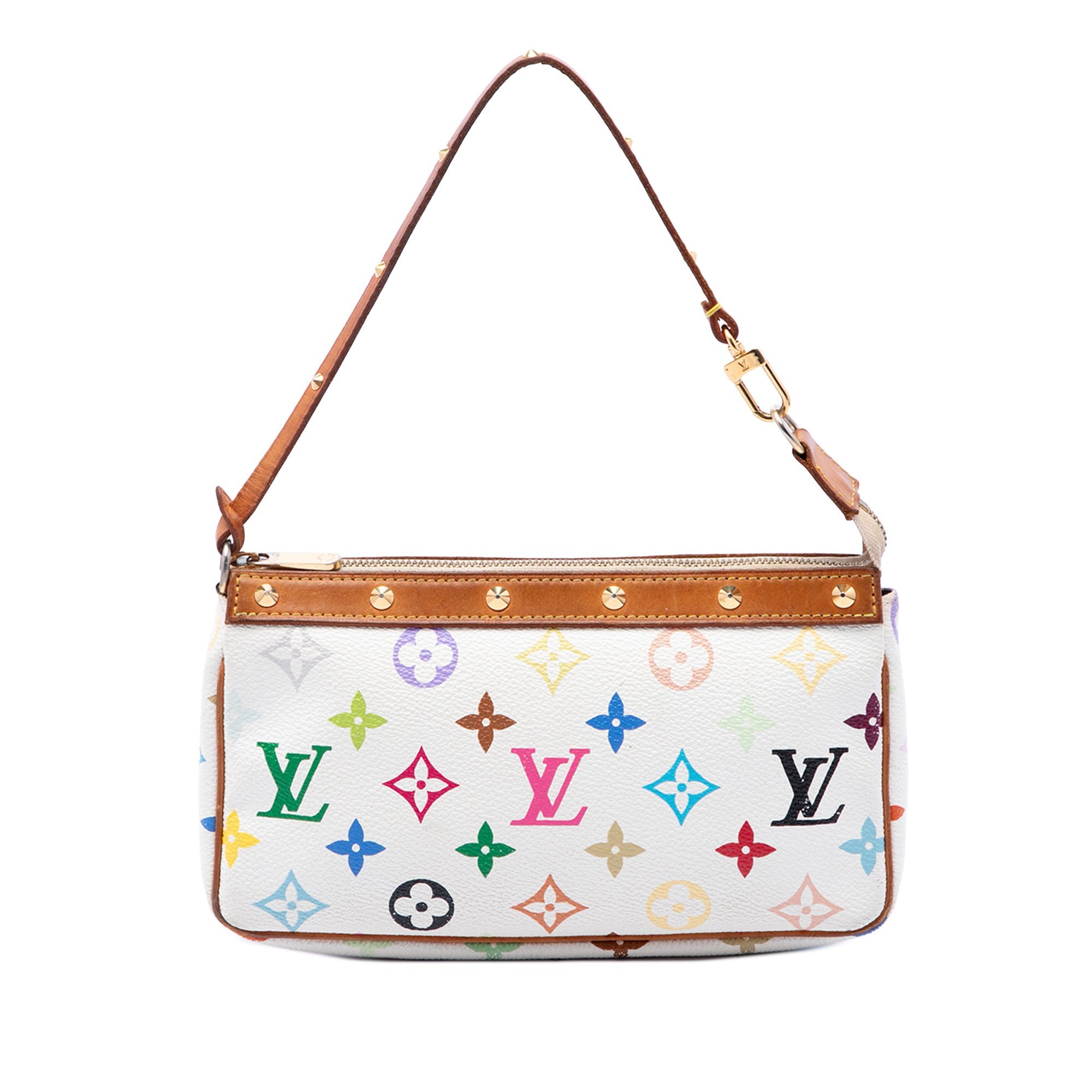 Louis Vuitton Pochette Accessoire cloth handbag