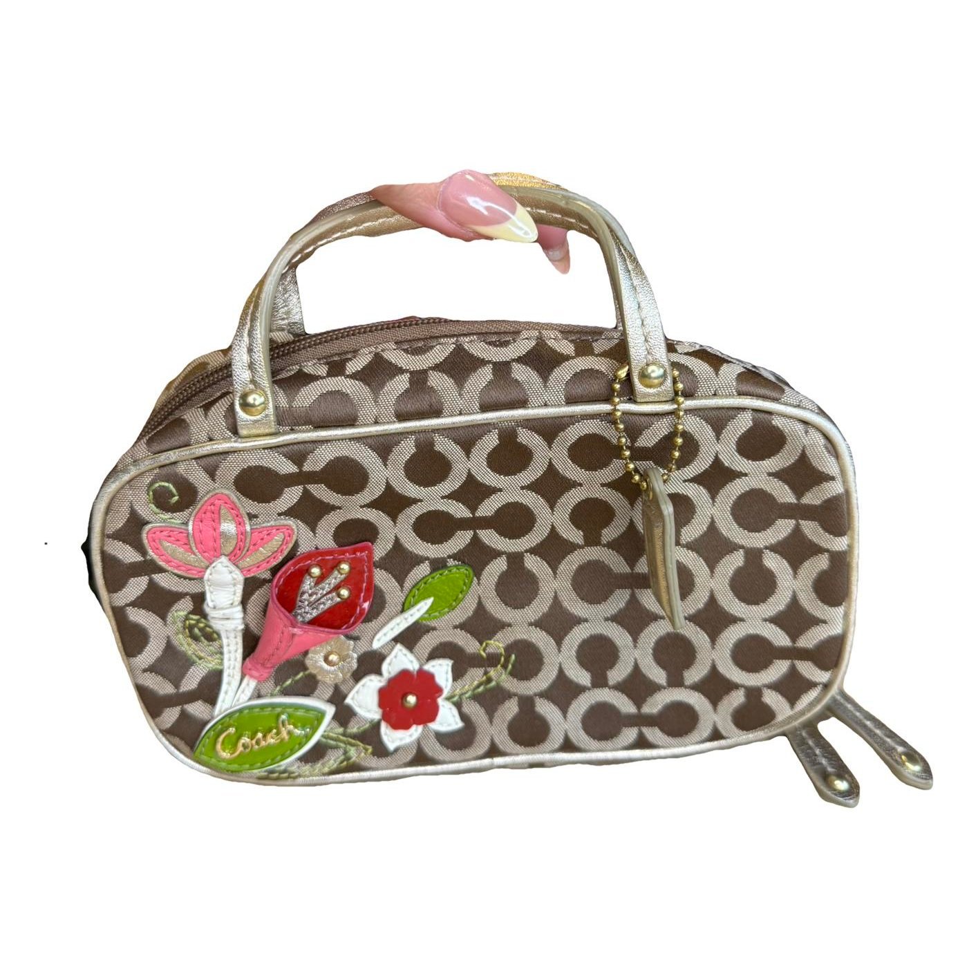Leather handbag