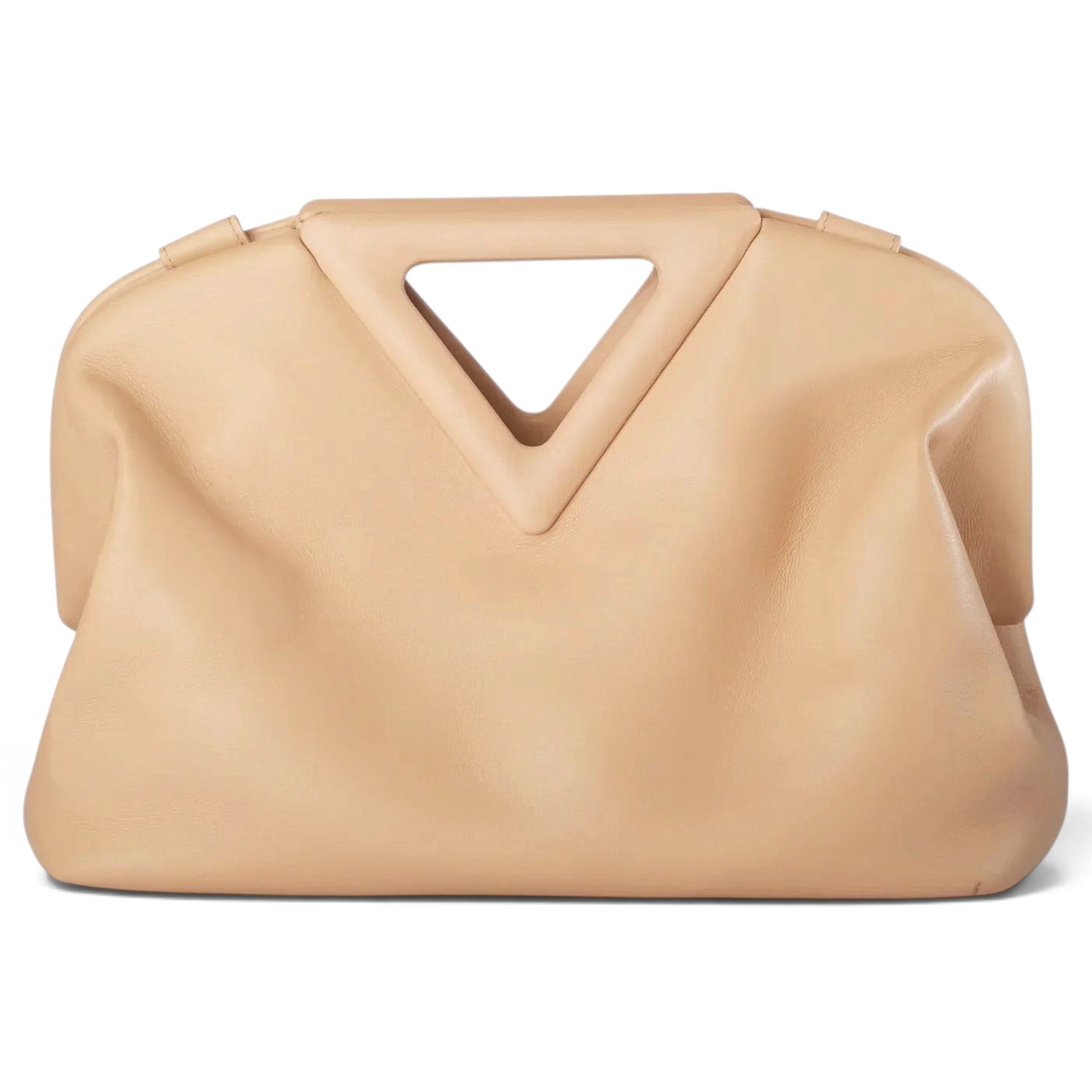 Point leather bag