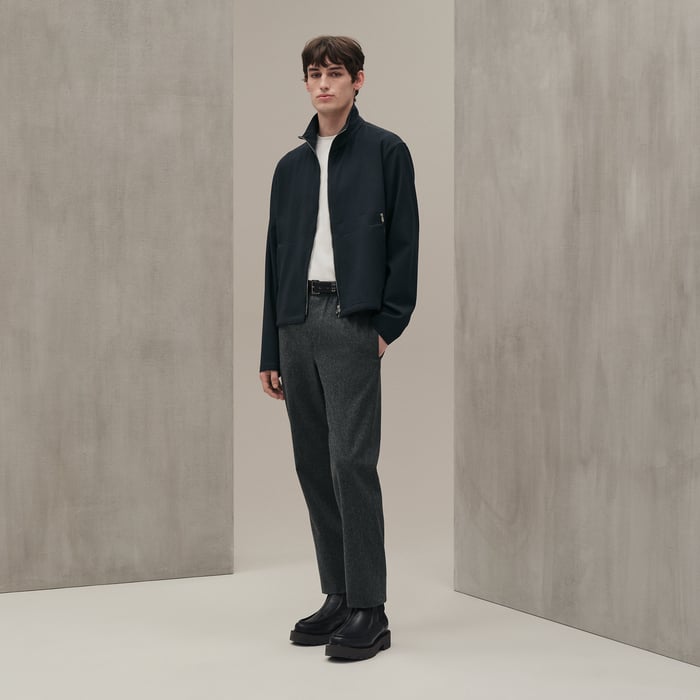 Ardoise Zipped Jacket Shirt