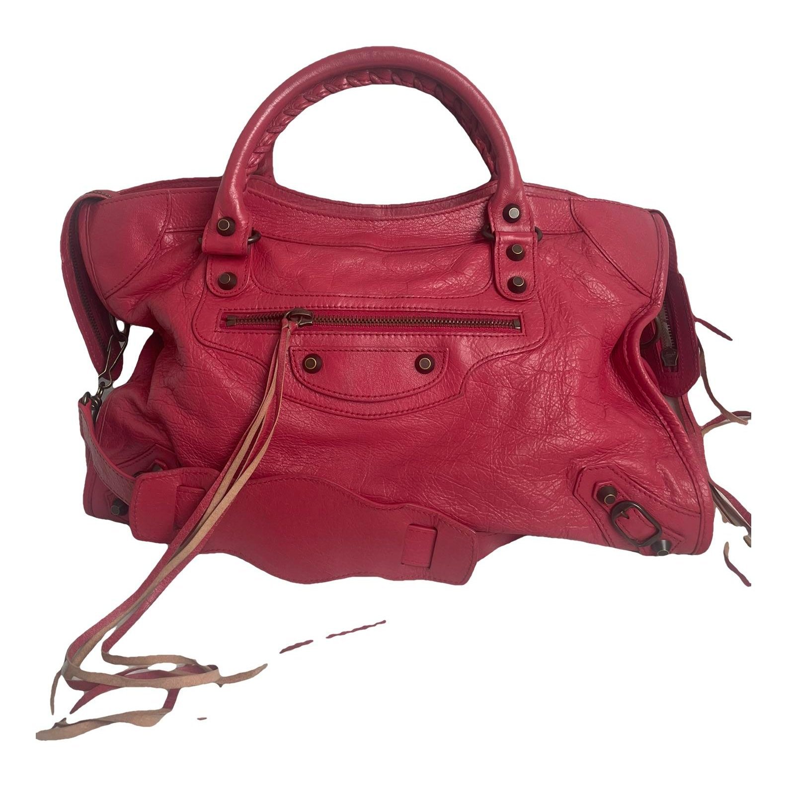 Balenciaga City leather handbag