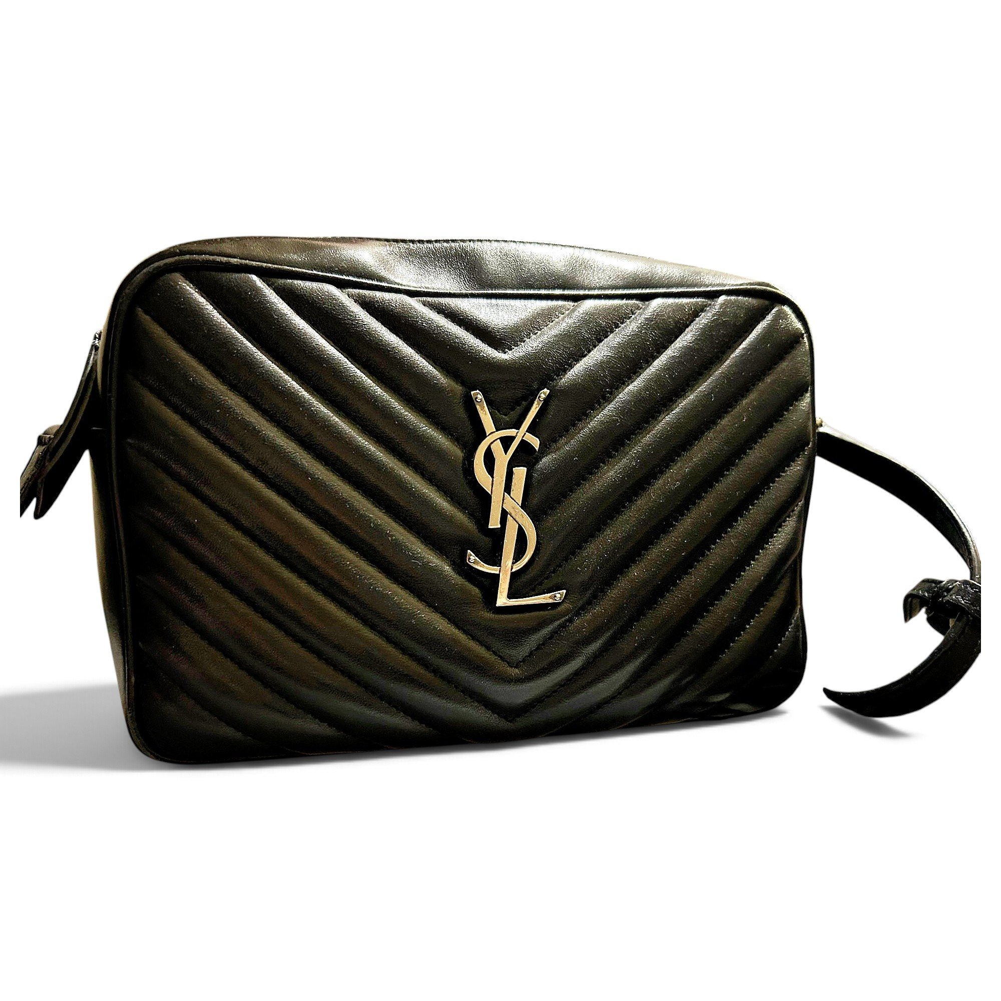Saint Laurent Camera Lou leather crossbody bag