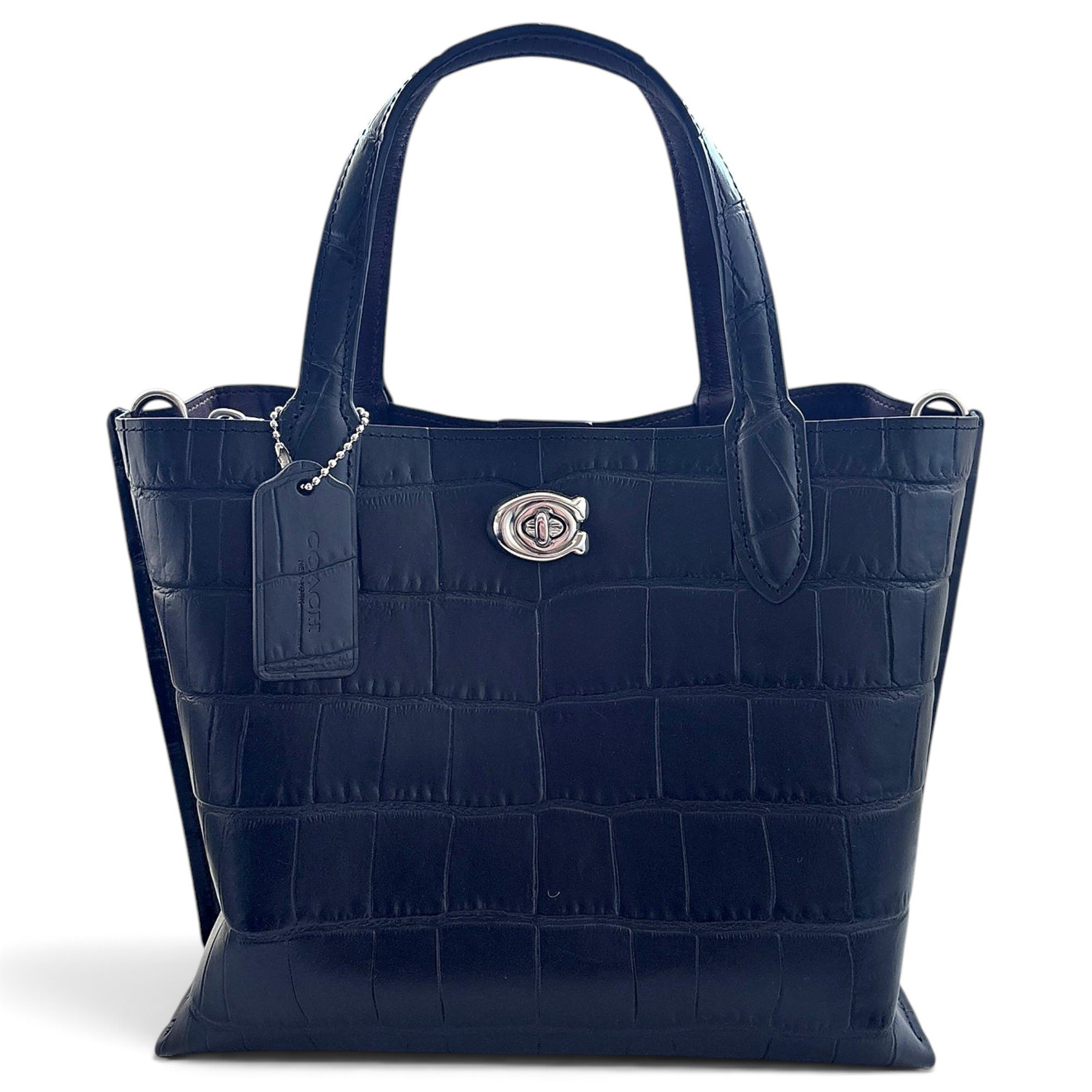 Leather tote