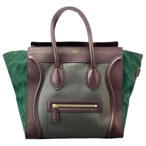 Luggage leather handbag