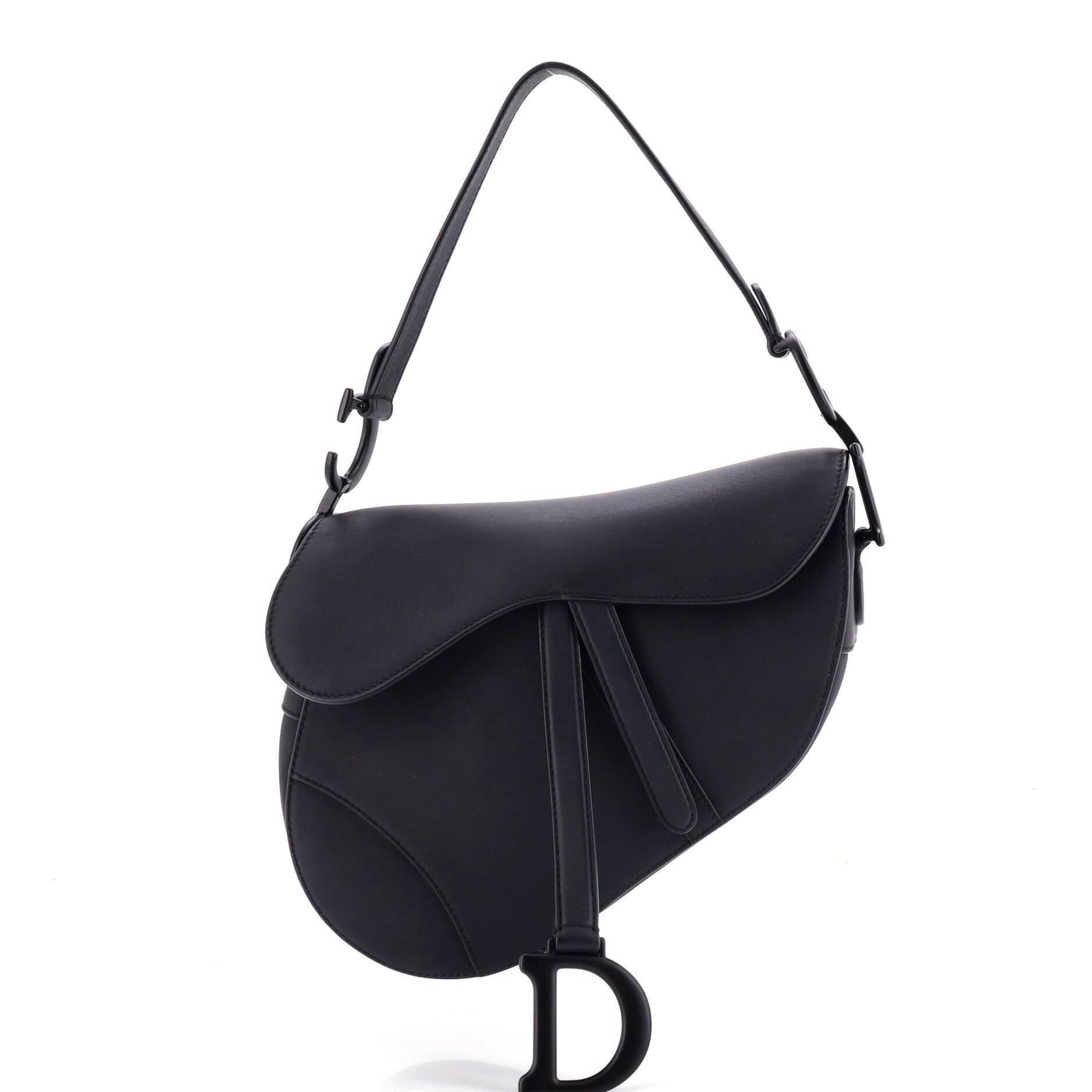 Ultra Matte Saddle Handbag Leather Medium