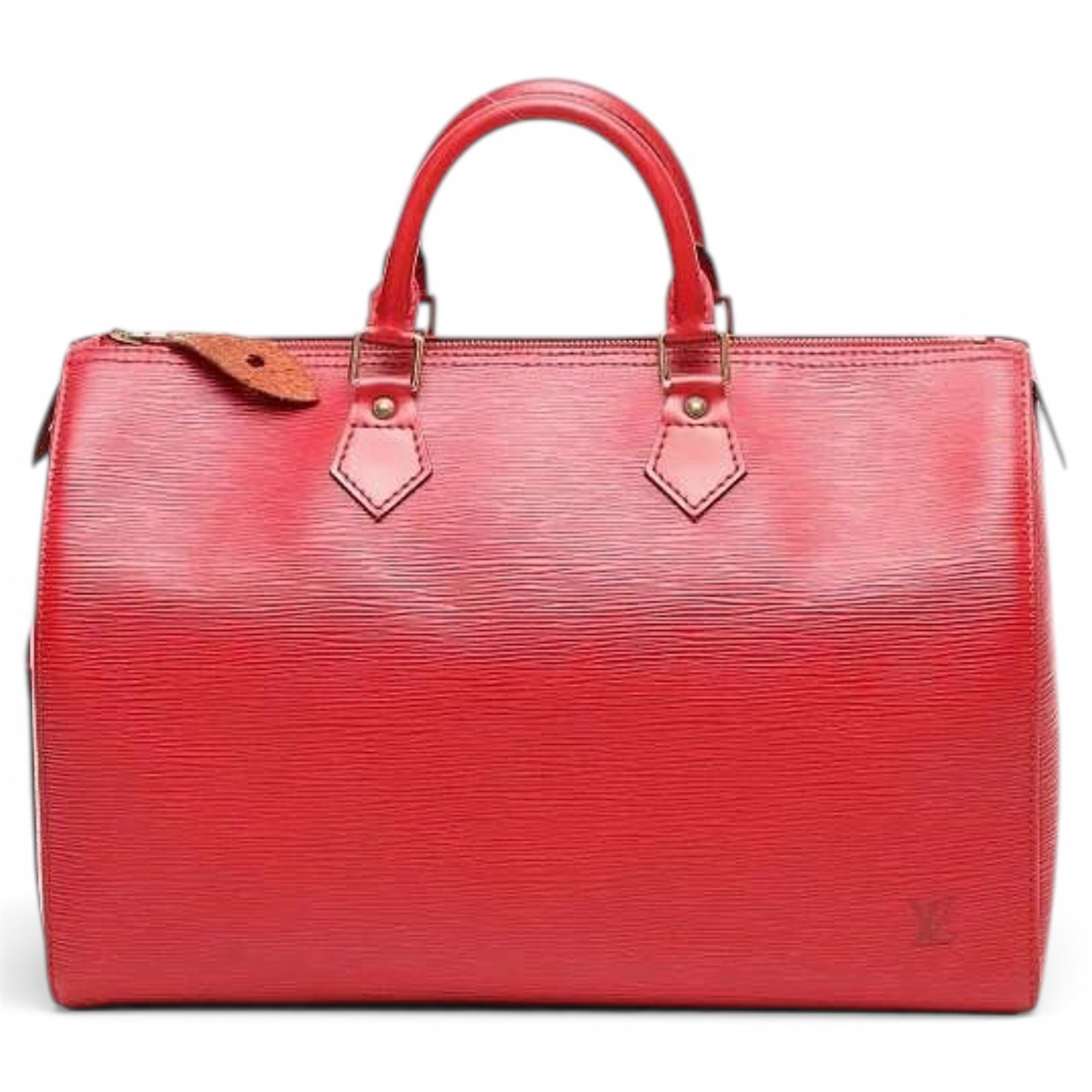 Speedy leather handbag