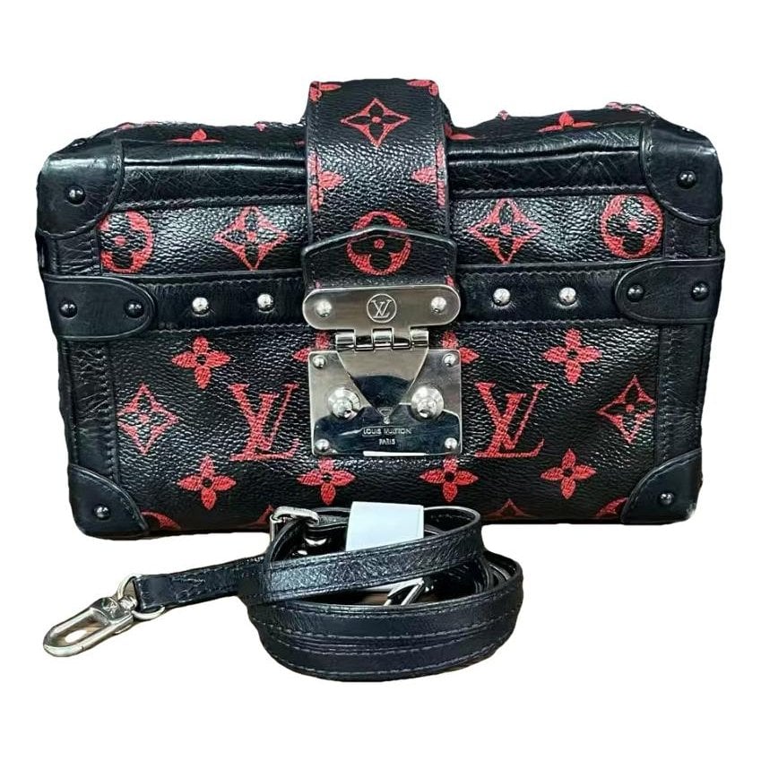 Petite Malle leather bag