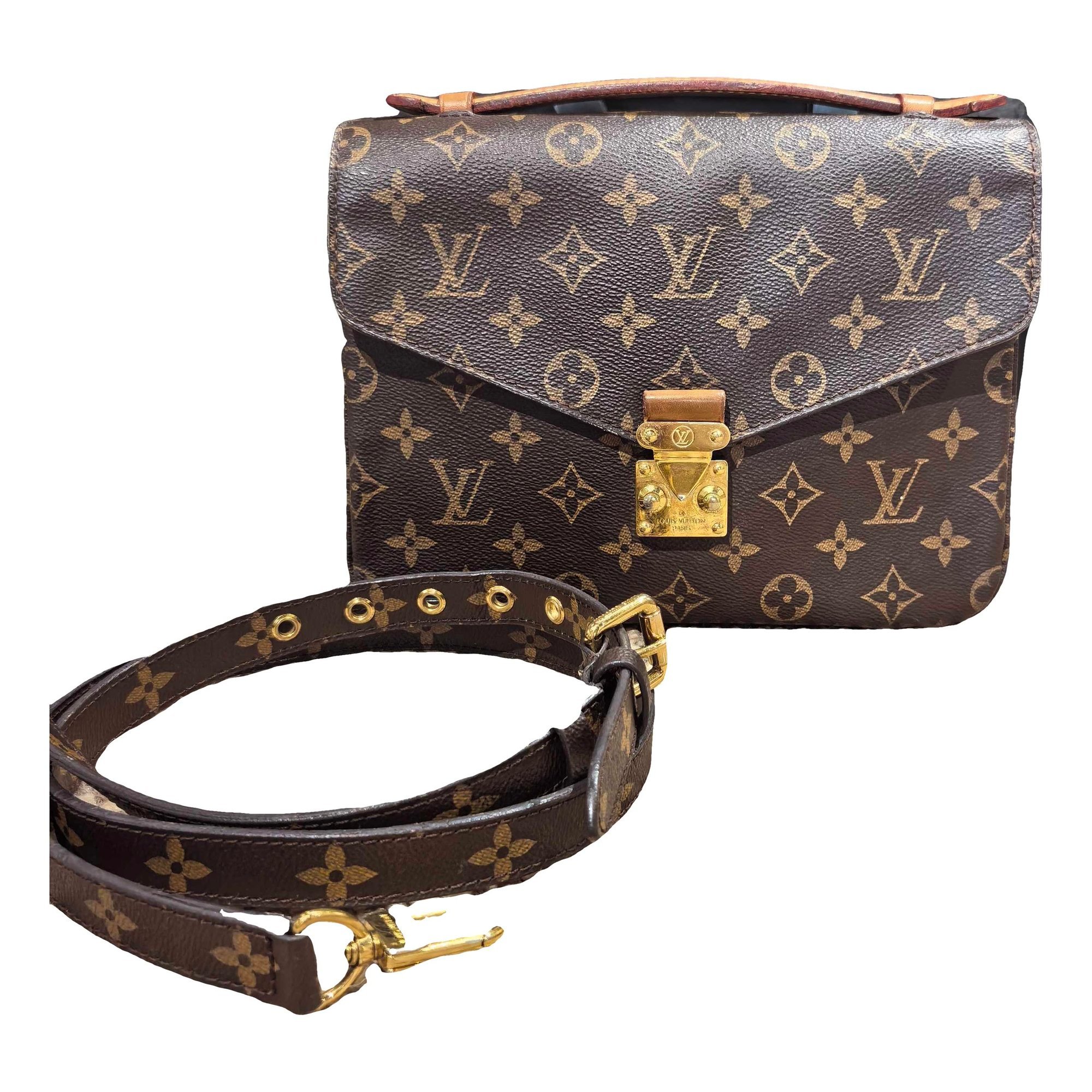 Leather crossbody bag
