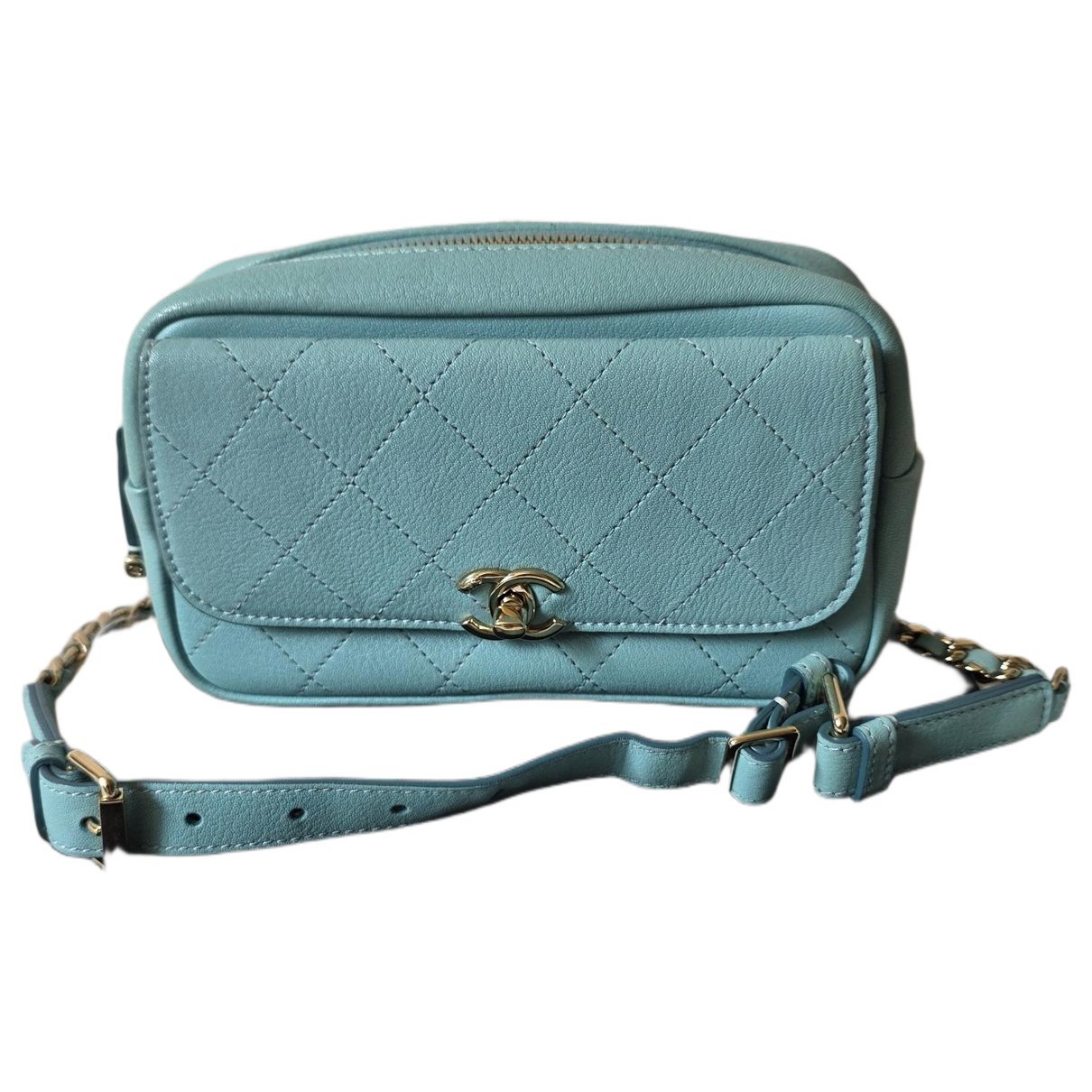 Leather mini bag