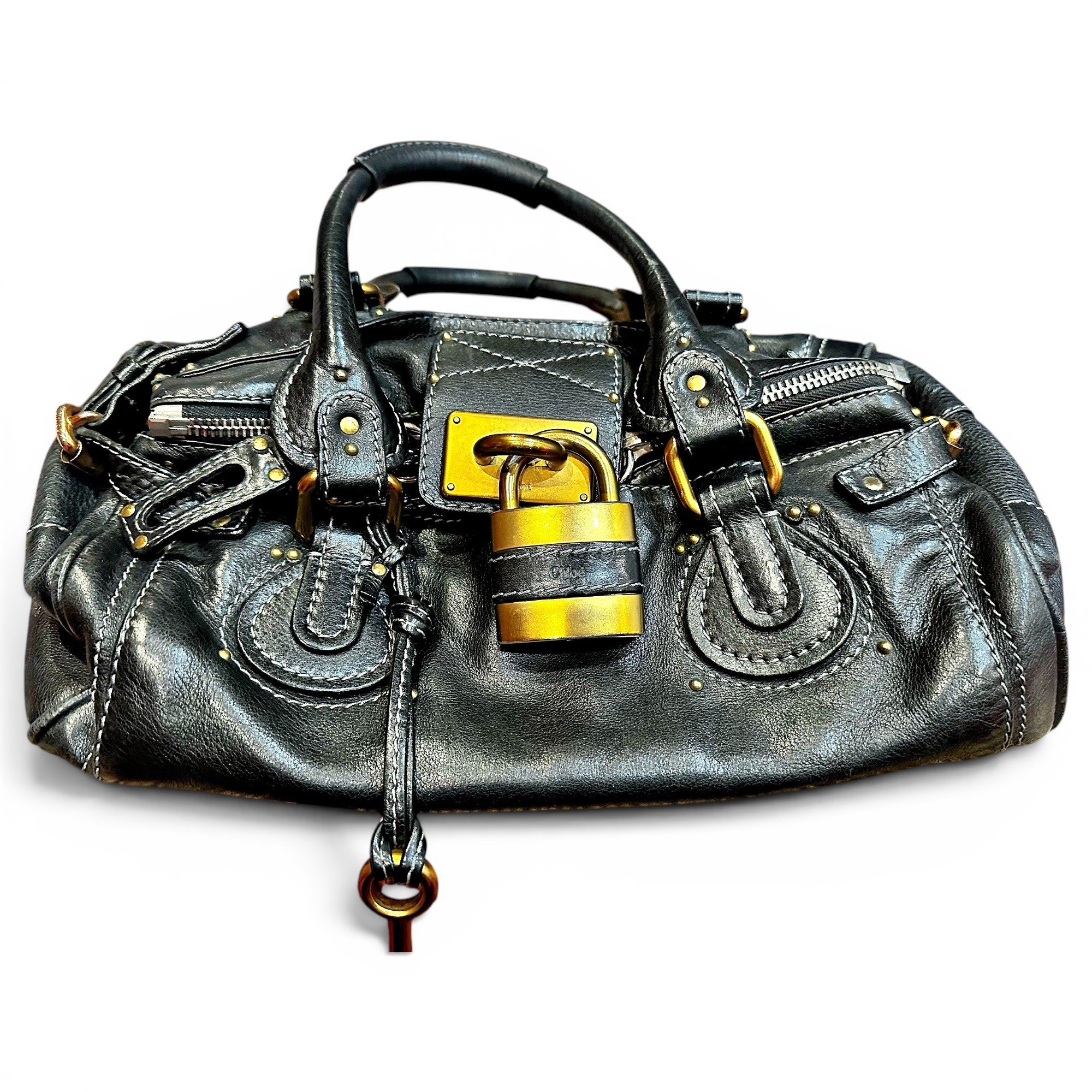 Paddington leather handbag