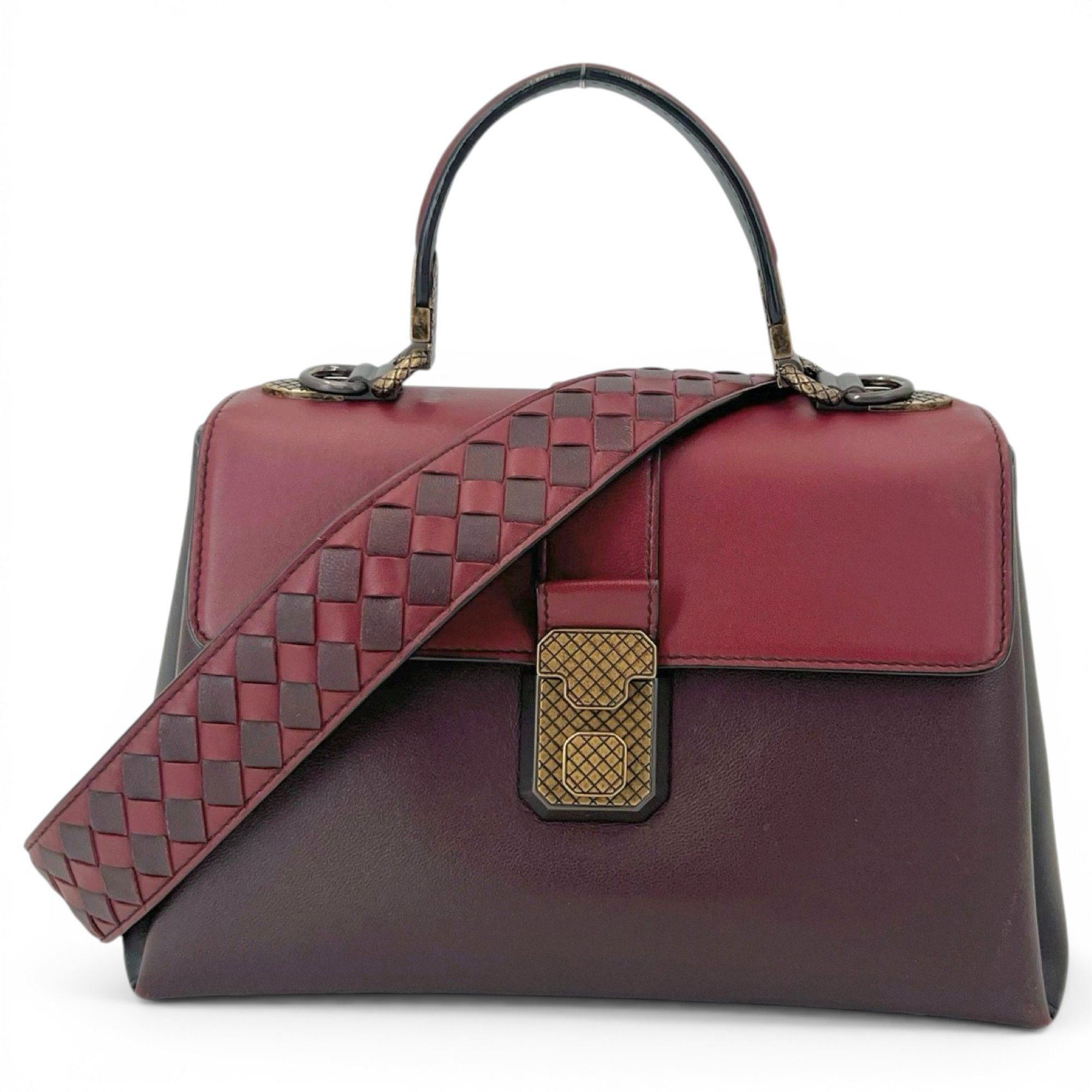 Piazza leather handbag