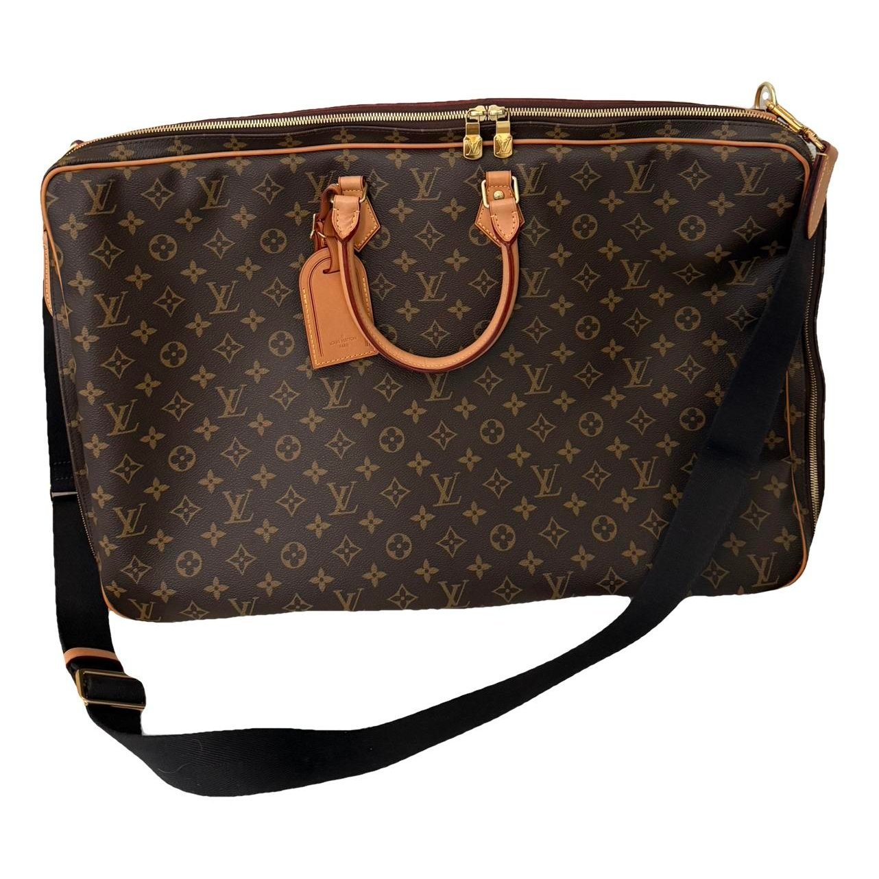 Garment leather travel bag