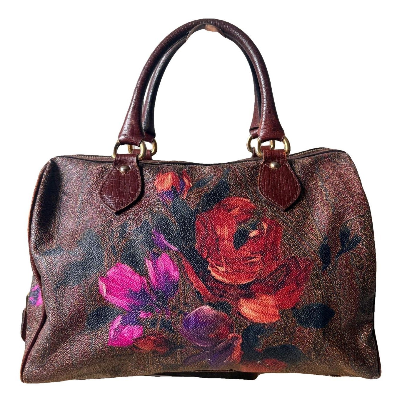 Vela leather handbag