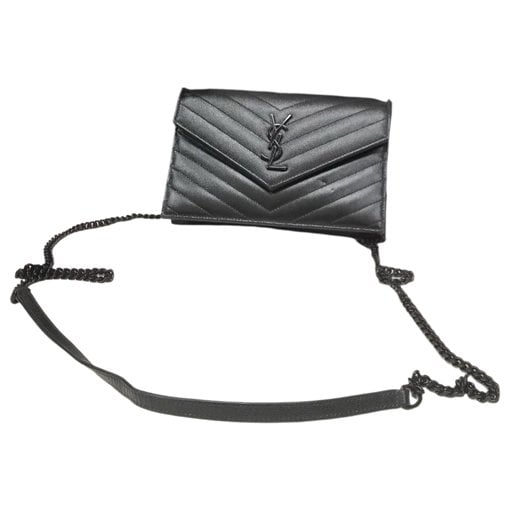 Leather crossbody bag