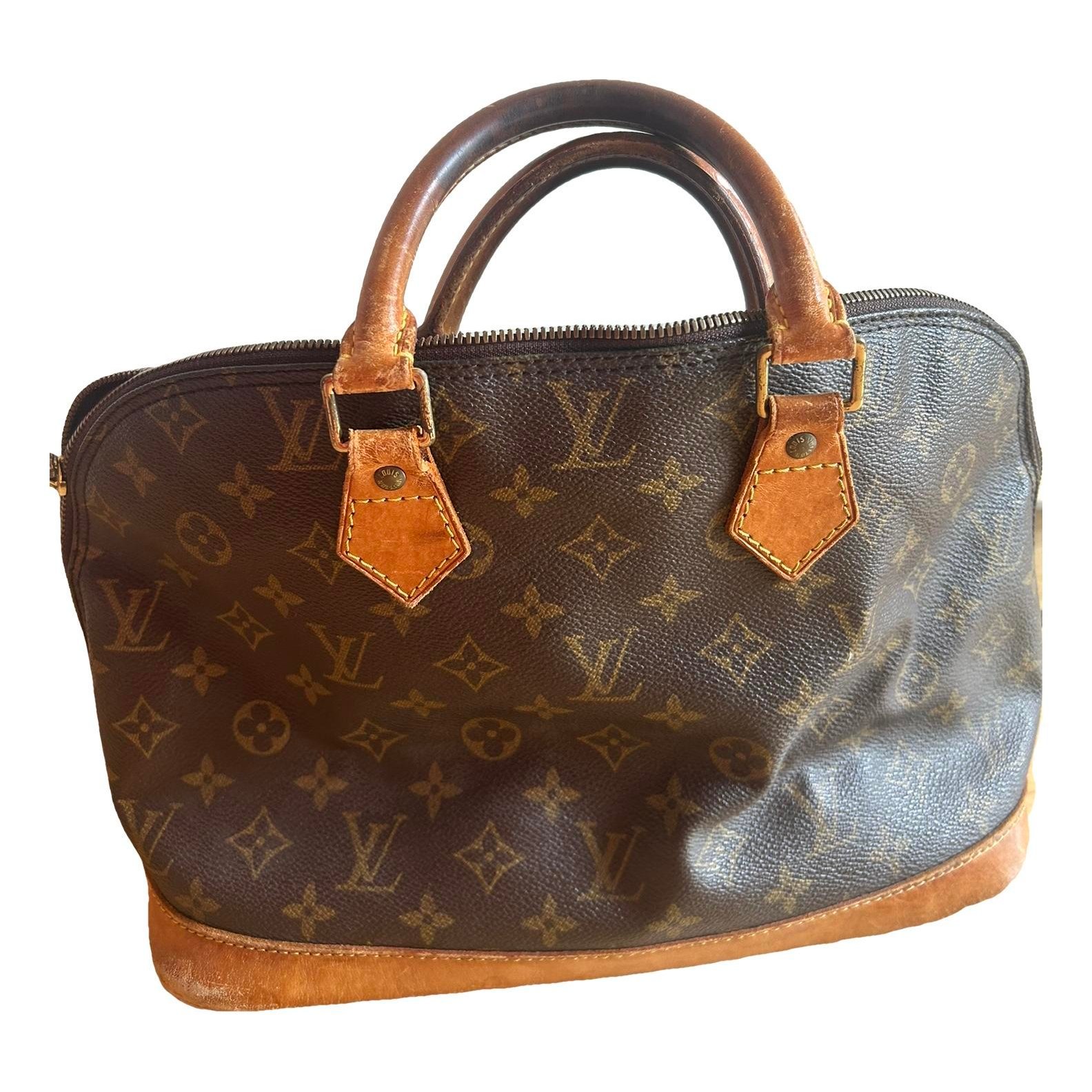 Alma leather handbag