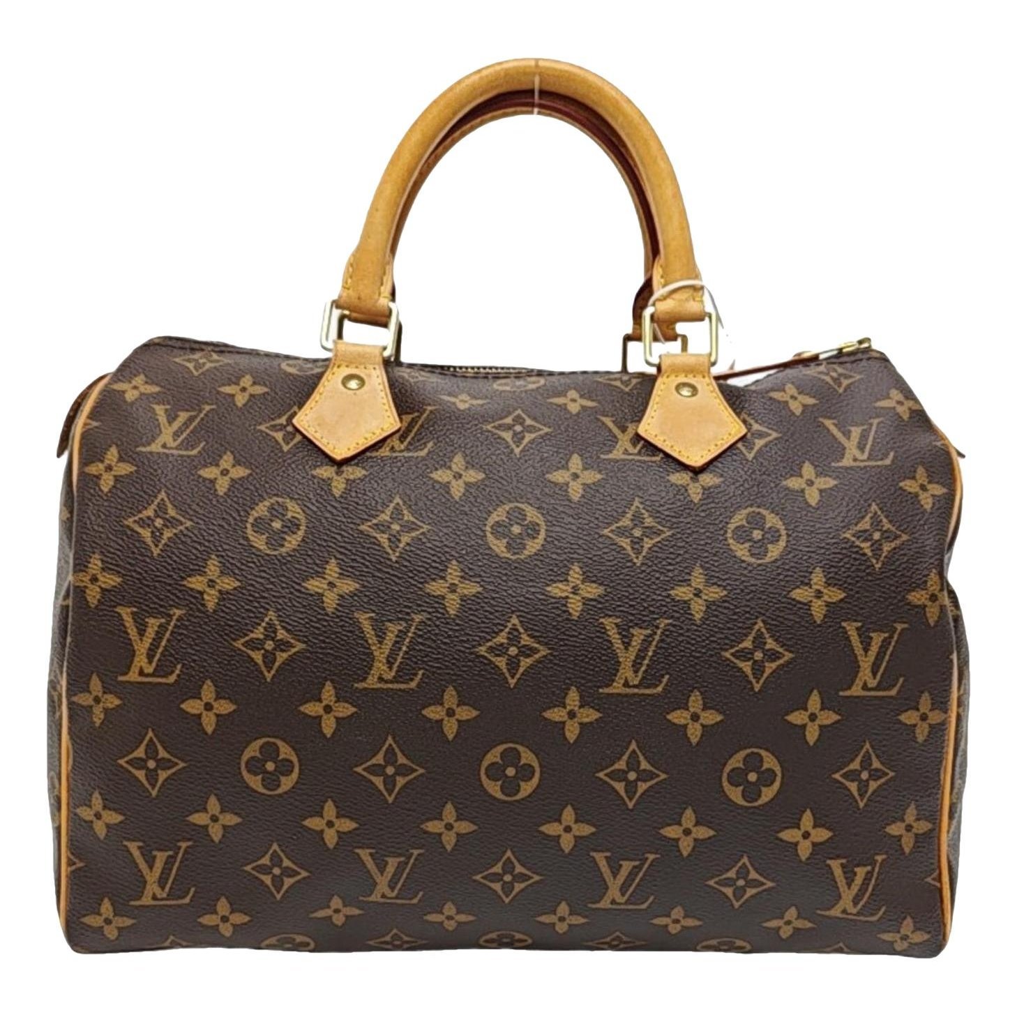 Nano Speedy / Mini HL leather handbag